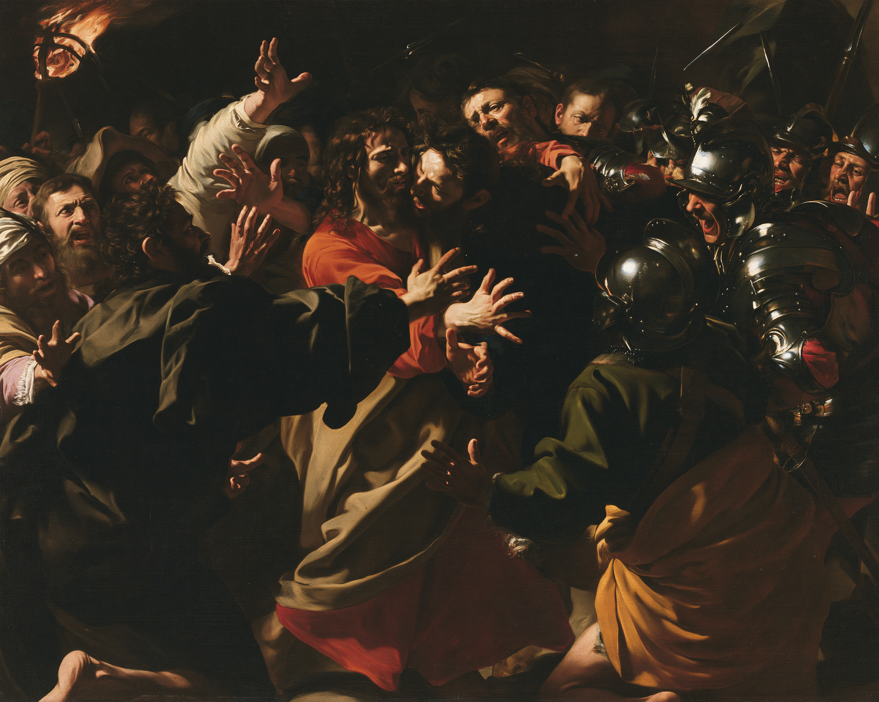 La Trahison de Judas — Baroque théâtral · Paysage n° 1 — aperçu de la finition sélectionnée