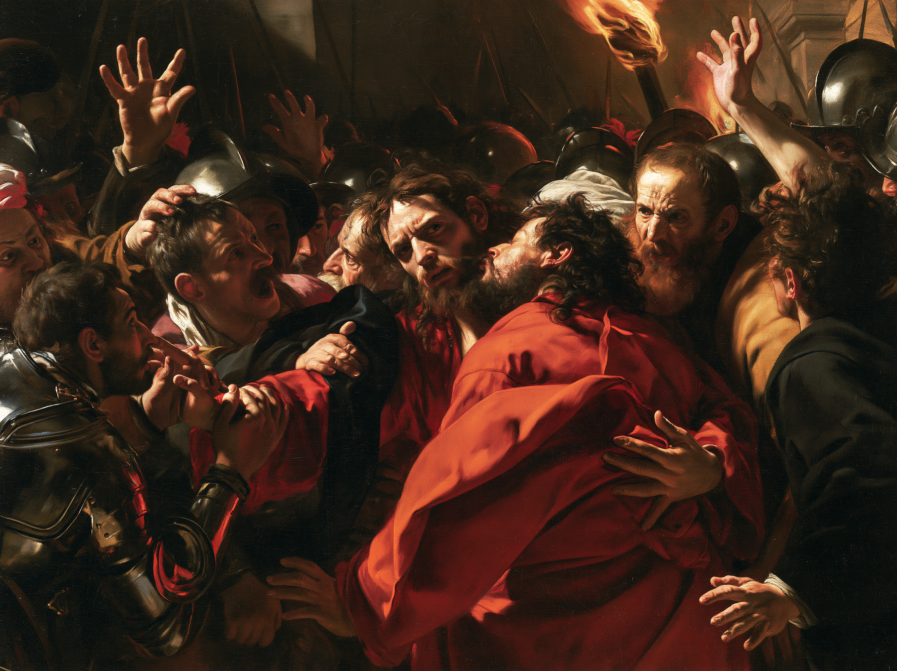 La Trahison de Judas — Baroque théâtral · Paysage n° 5 — aperçu de la finition sélectionnée