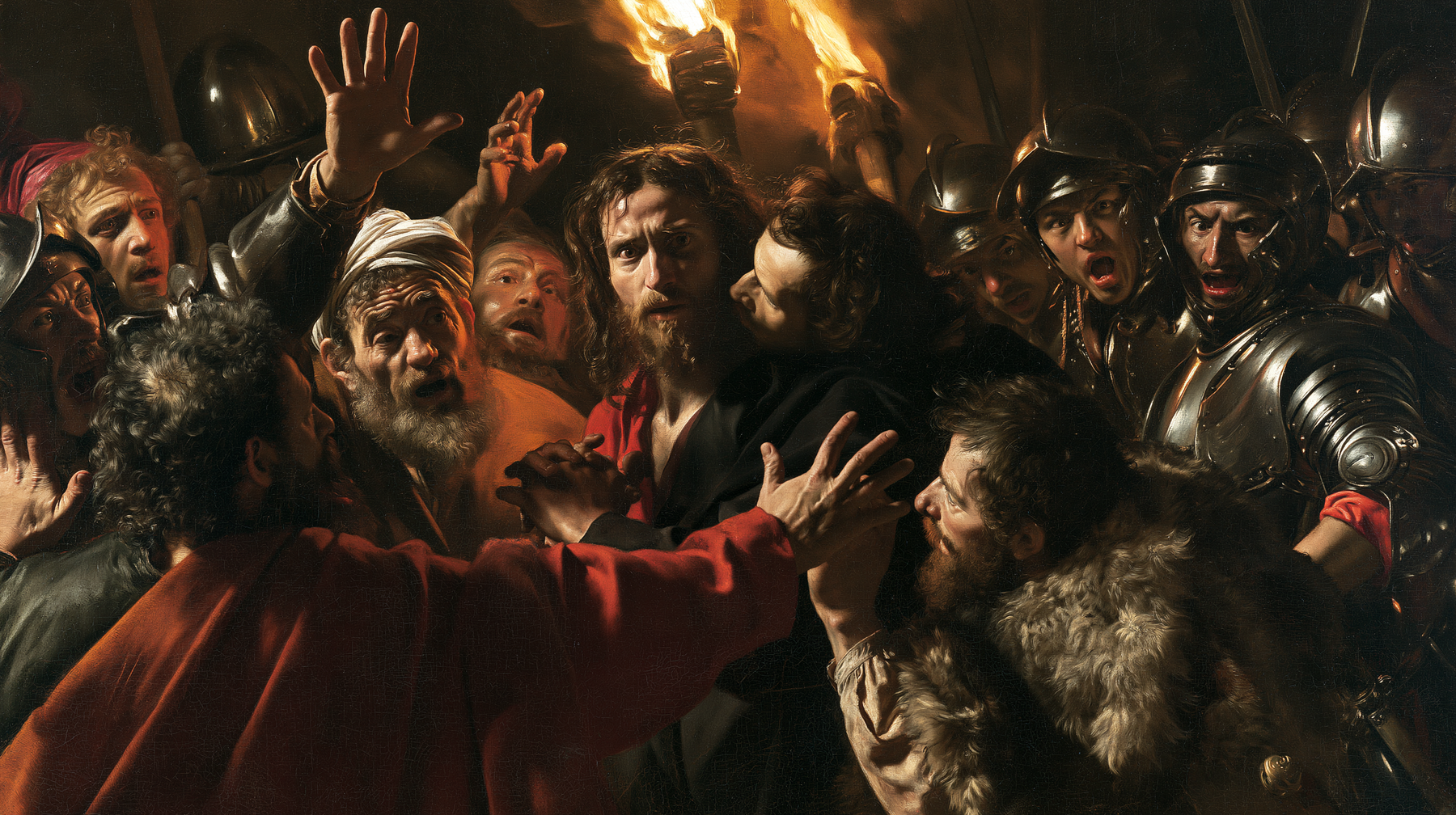 La Trahison de Judas — Baroque théâtral · Paysage n° 9 — aperçu de la finition sélectionnée