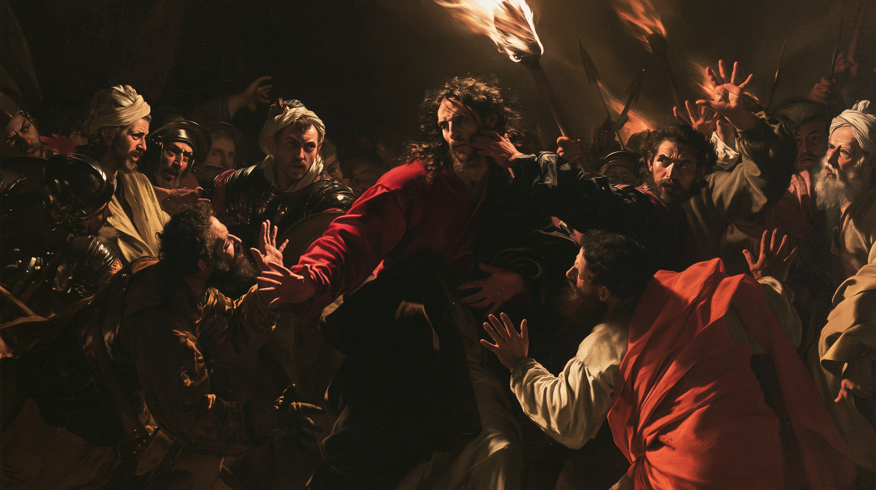 La Trahison de Judas — Baroque théâtral · Paysage n° 11 — aperçu de la finition sélectionnée
