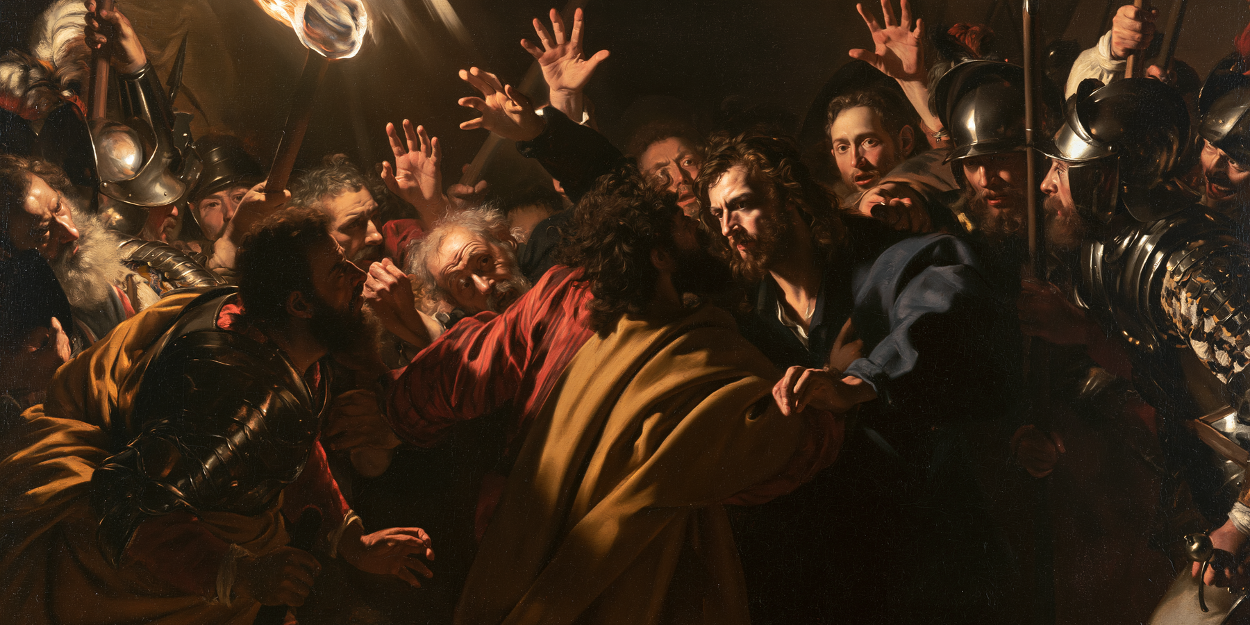 La Trahison de Judas — Baroque théâtral · Paysage n° 14 — aperçu de la finition sélectionnée