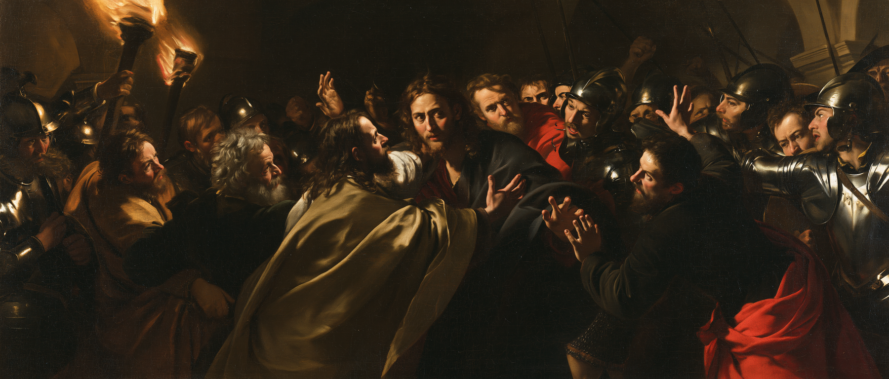 La Trahison de Judas — Baroque théâtral · Paysage n° 17 — aperçu de la finition sélectionnée