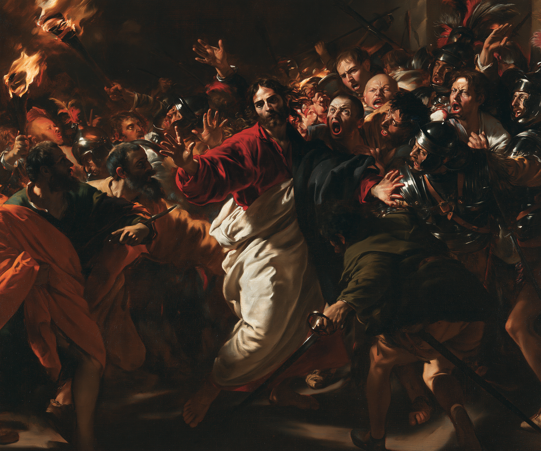 La Trahison de Judas — Baroque théâtral · Paysage n° 21 — aperçu de la finition sélectionnée