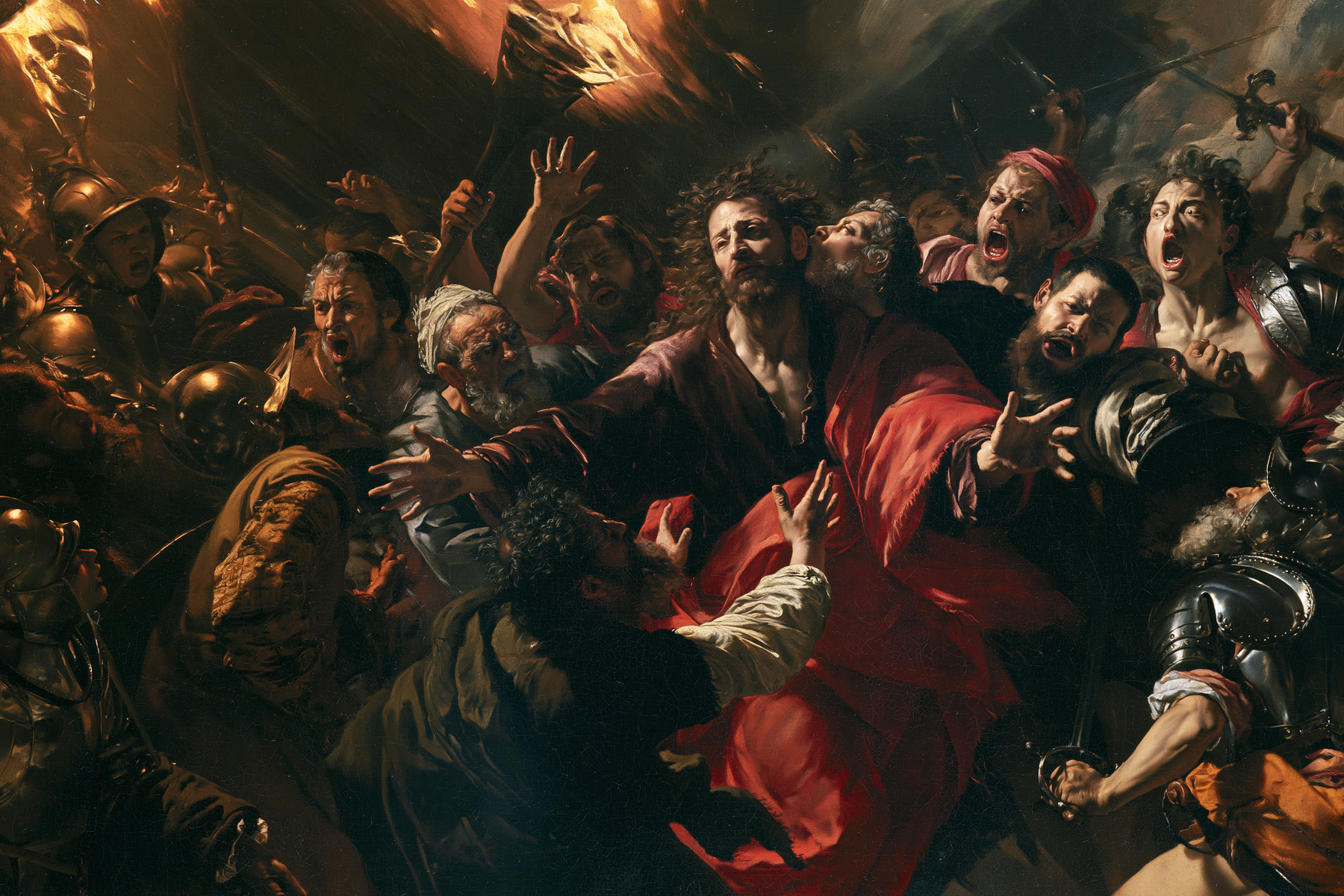 La Trahison de Judas — Baroque théâtral · Paysage n° 29 — aperçu de la finition sélectionnée