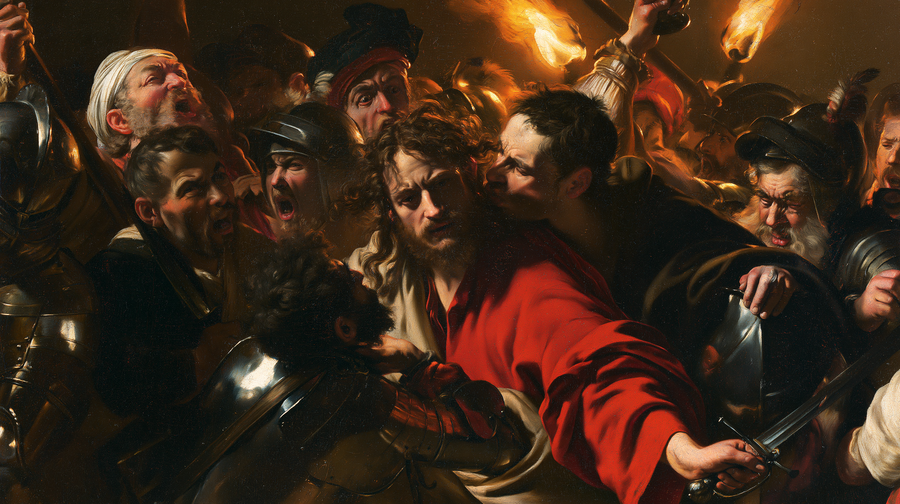 La Trahison de Judas — Baroque théâtral · Paysage n° 32