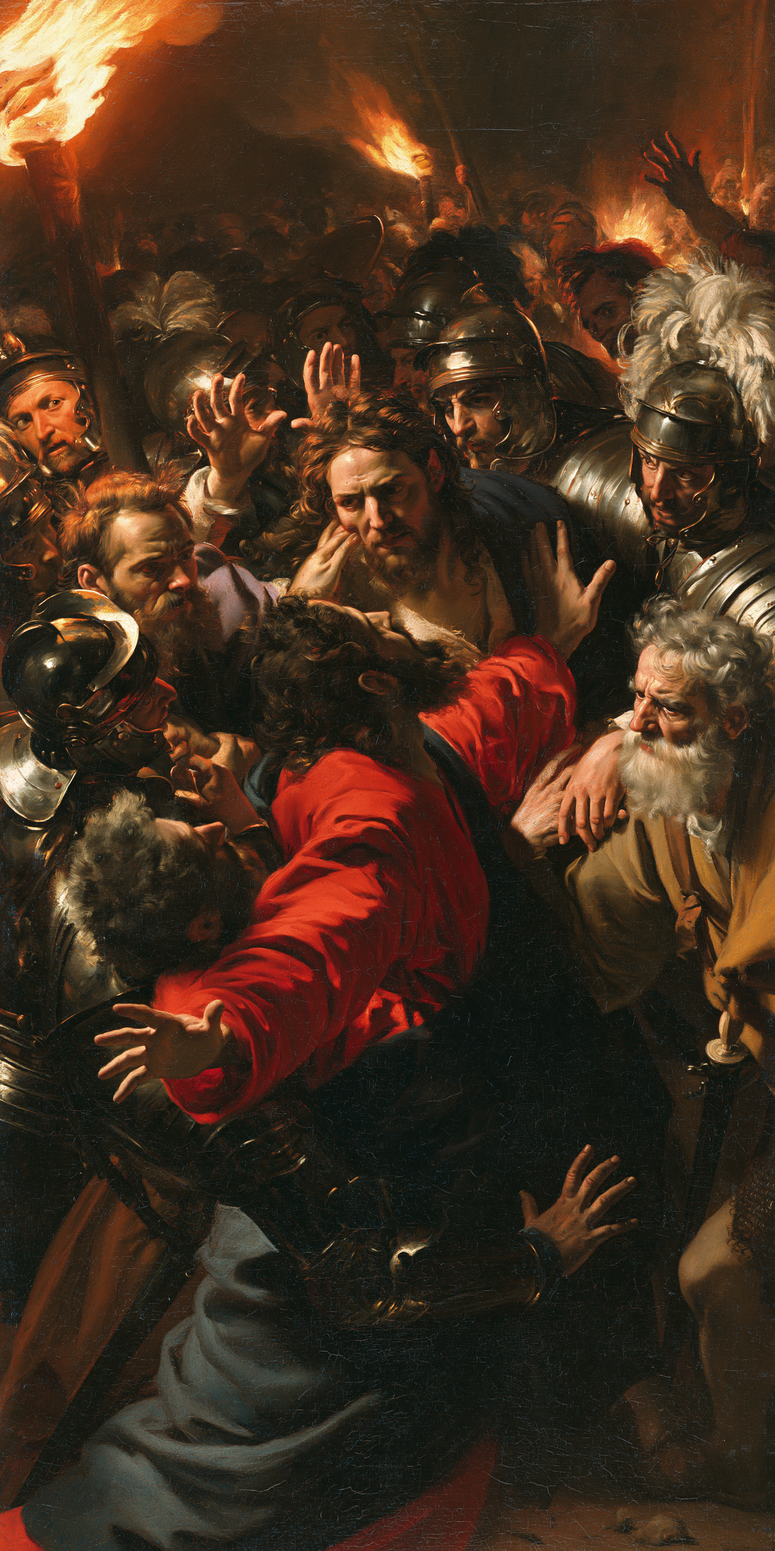 La Trahison de Judas — Baroque théâtral · Portrait n° 1 — aperçu de la finition sélectionnée
