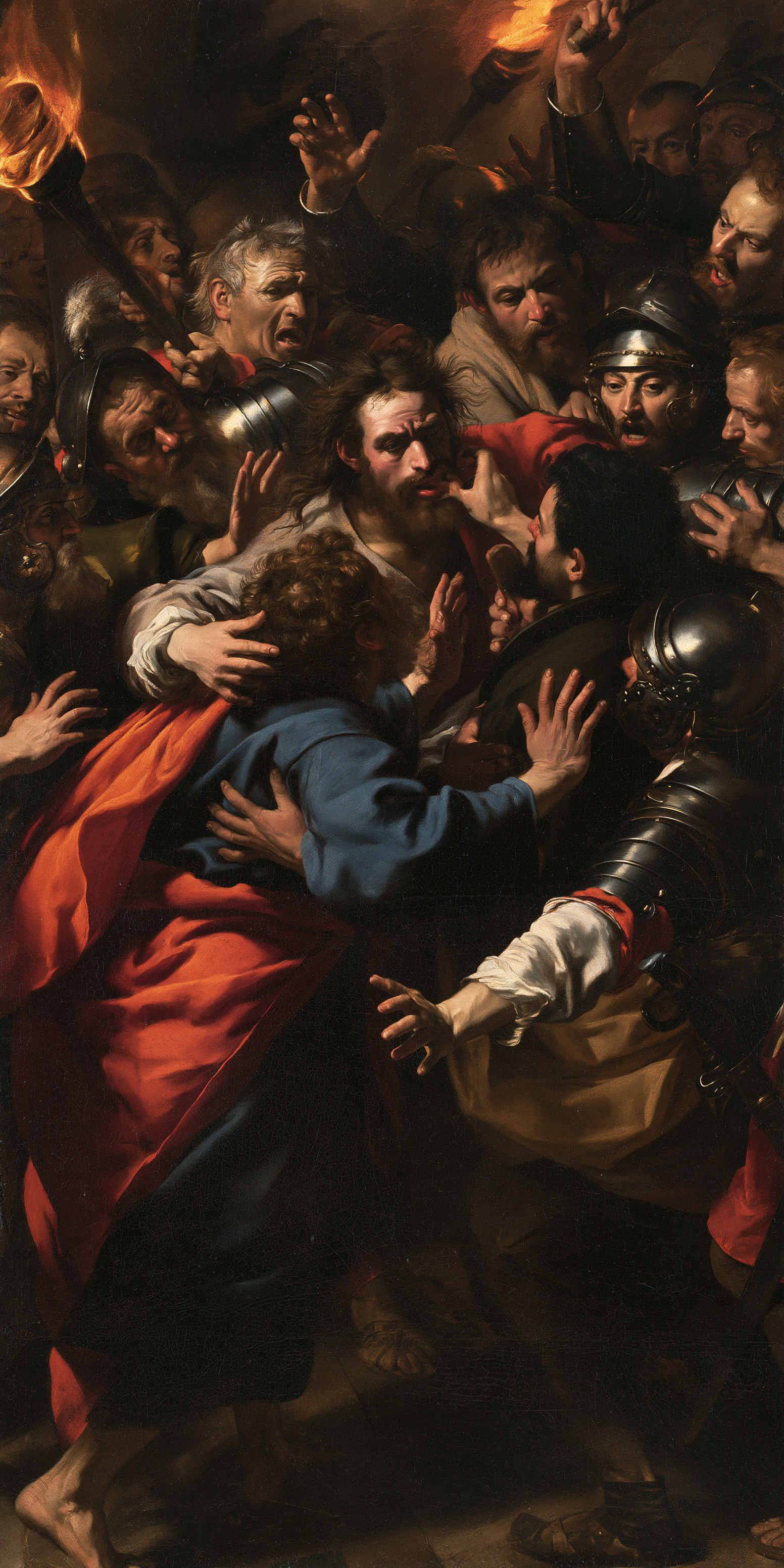La Trahison de Judas — Baroque théâtral · Portrait n° 2 — aperçu de la finition sélectionnée