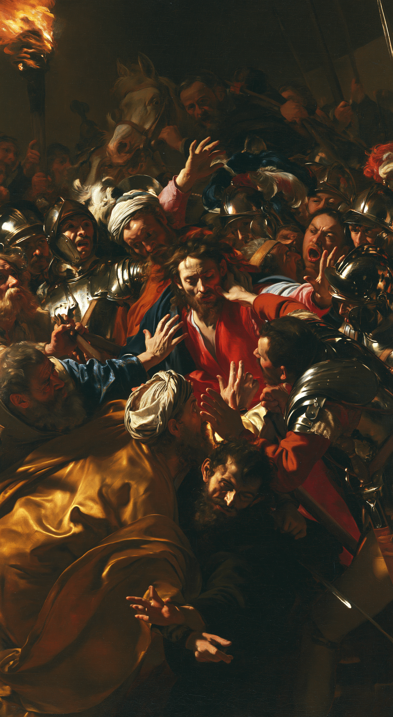 La Trahison de Judas — Baroque théâtral · Portrait n° 5 — aperçu de la finition sélectionnée
