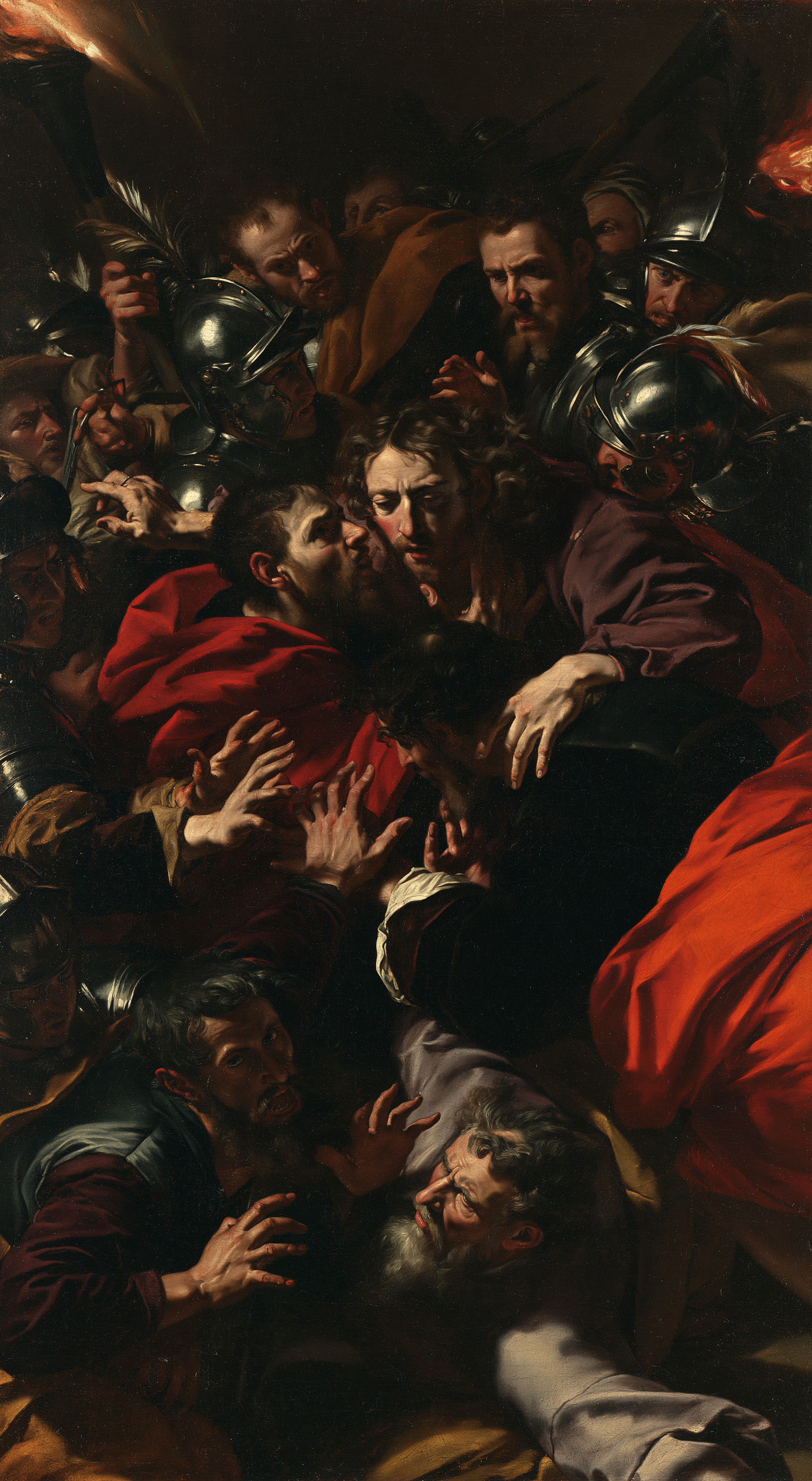 La Trahison de Judas — Baroque théâtral · Portrait n° 7 — aperçu de la finition sélectionnée