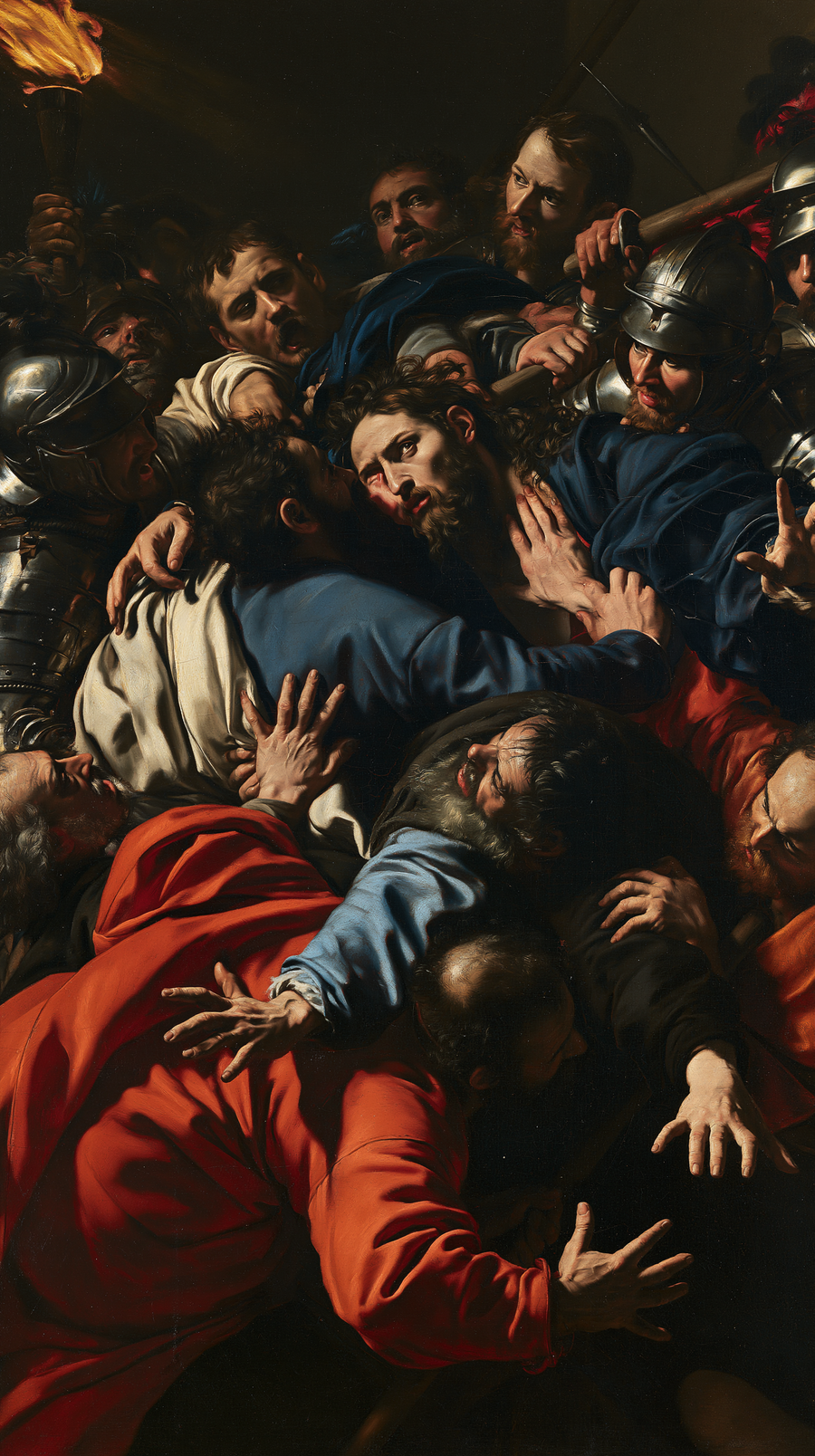 La Trahison de Judas — Baroque théâtral · Portrait n° 8