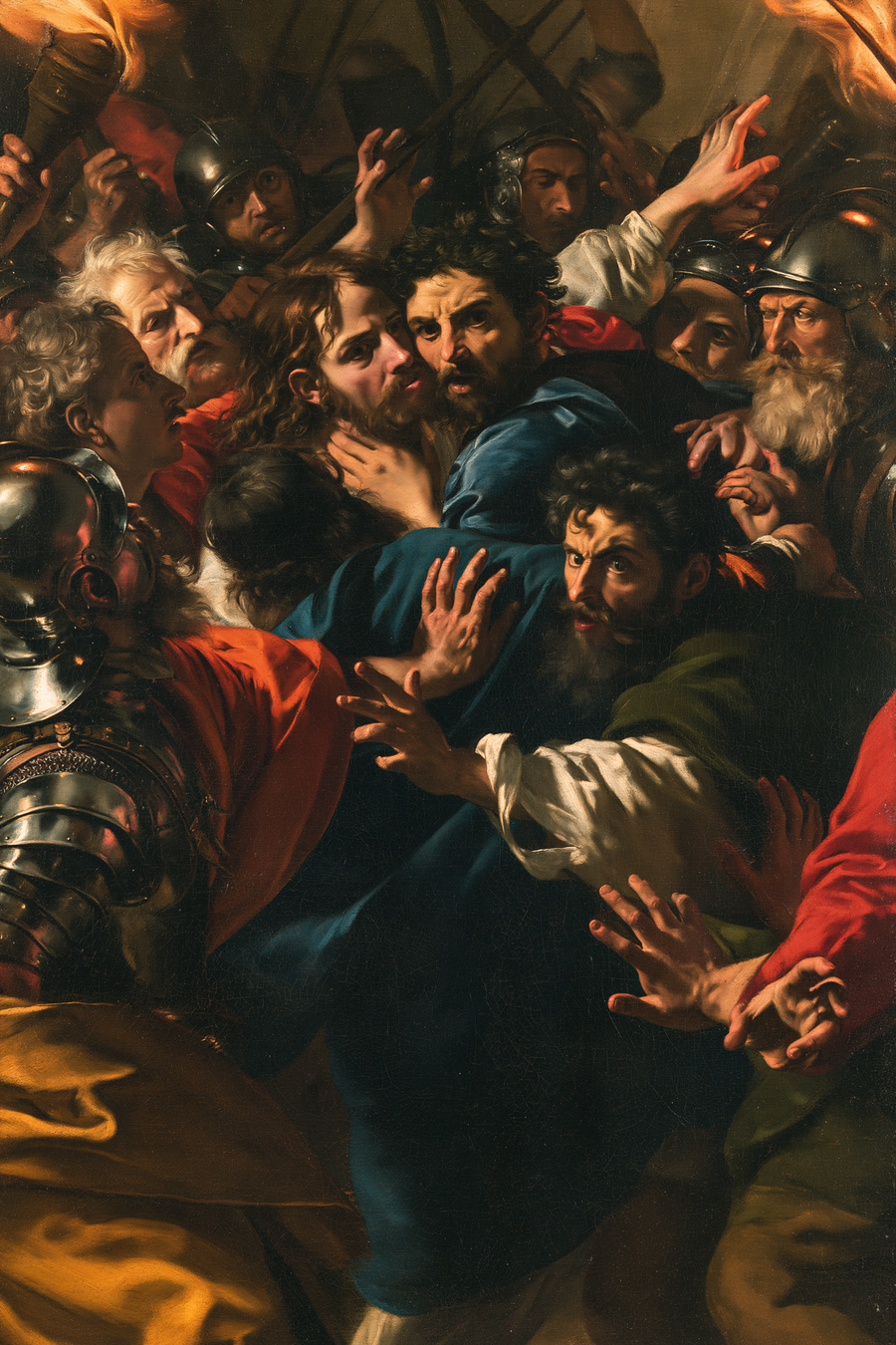 La Trahison de Judas — Baroque théâtral · Portrait n° 11