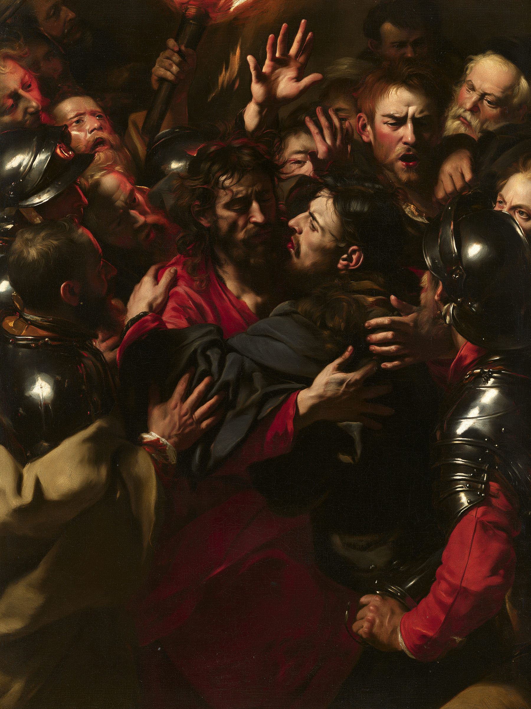 La Trahison de Judas — Baroque théâtral · Portrait n° 15 — aperçu de la finition sélectionnée