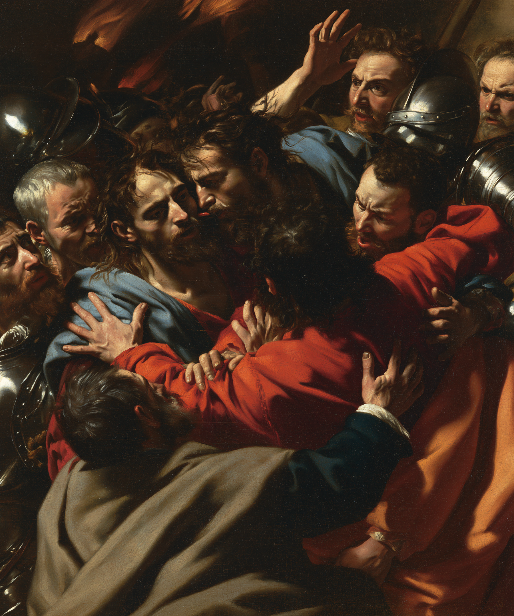La Trahison de Judas — Baroque théâtral · Portrait n° 20 — aperçu de la finition sélectionnée