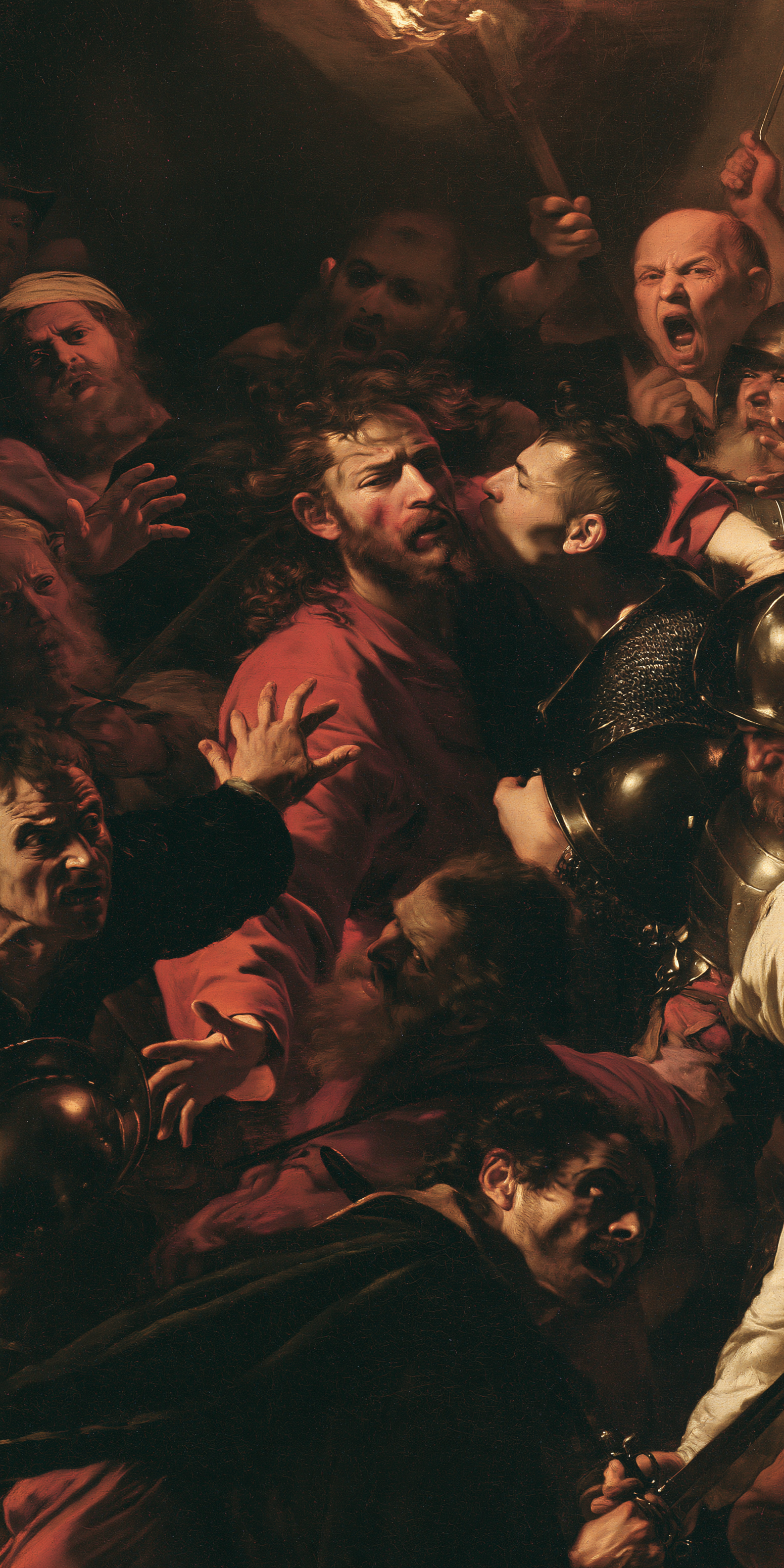 La Trahison de Judas — Baroque théâtral · Portrait n° 22 — aperçu de la finition sélectionnée