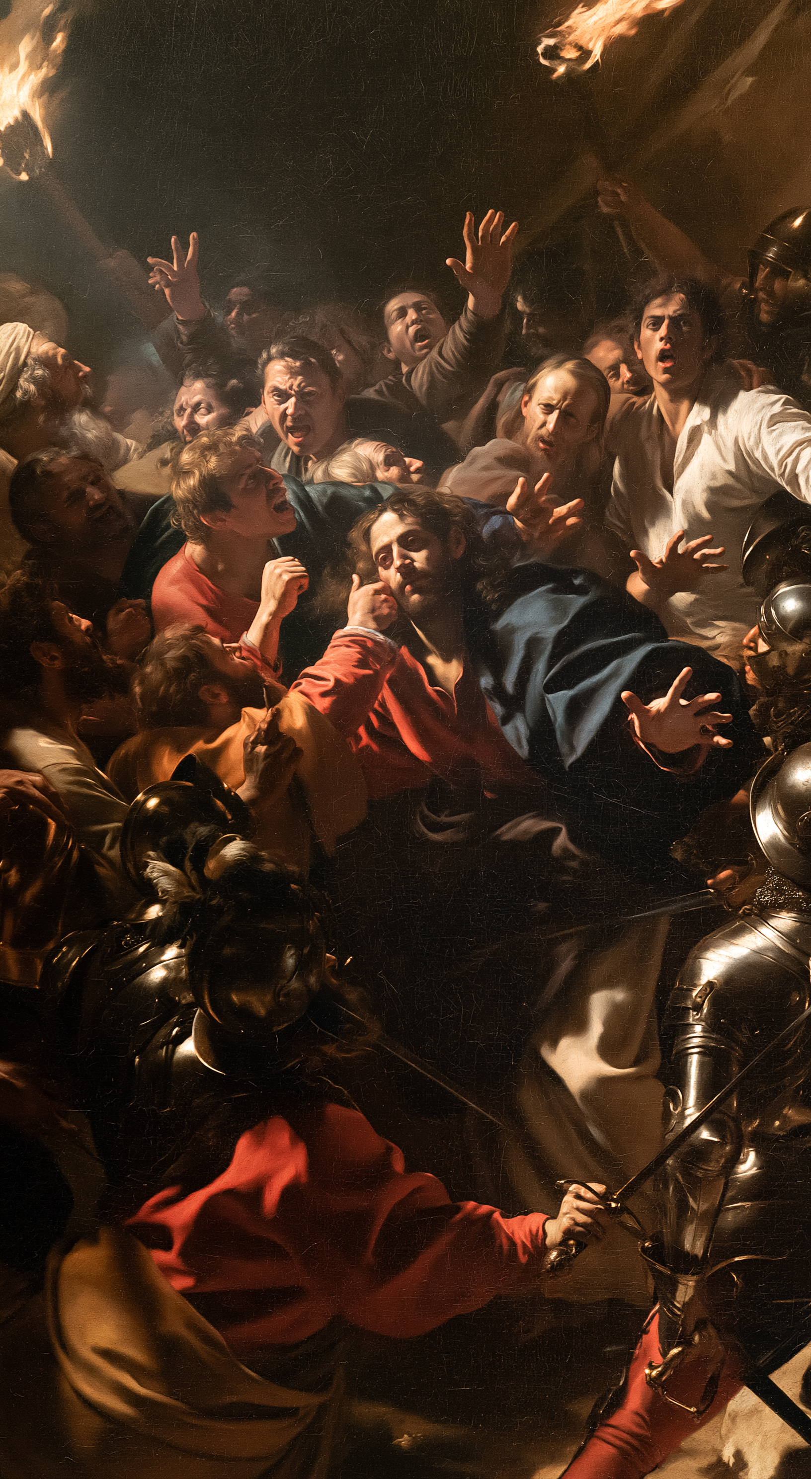 La Trahison de Judas — Baroque théâtral · Portrait n° 24 — aperçu de la finition sélectionnée