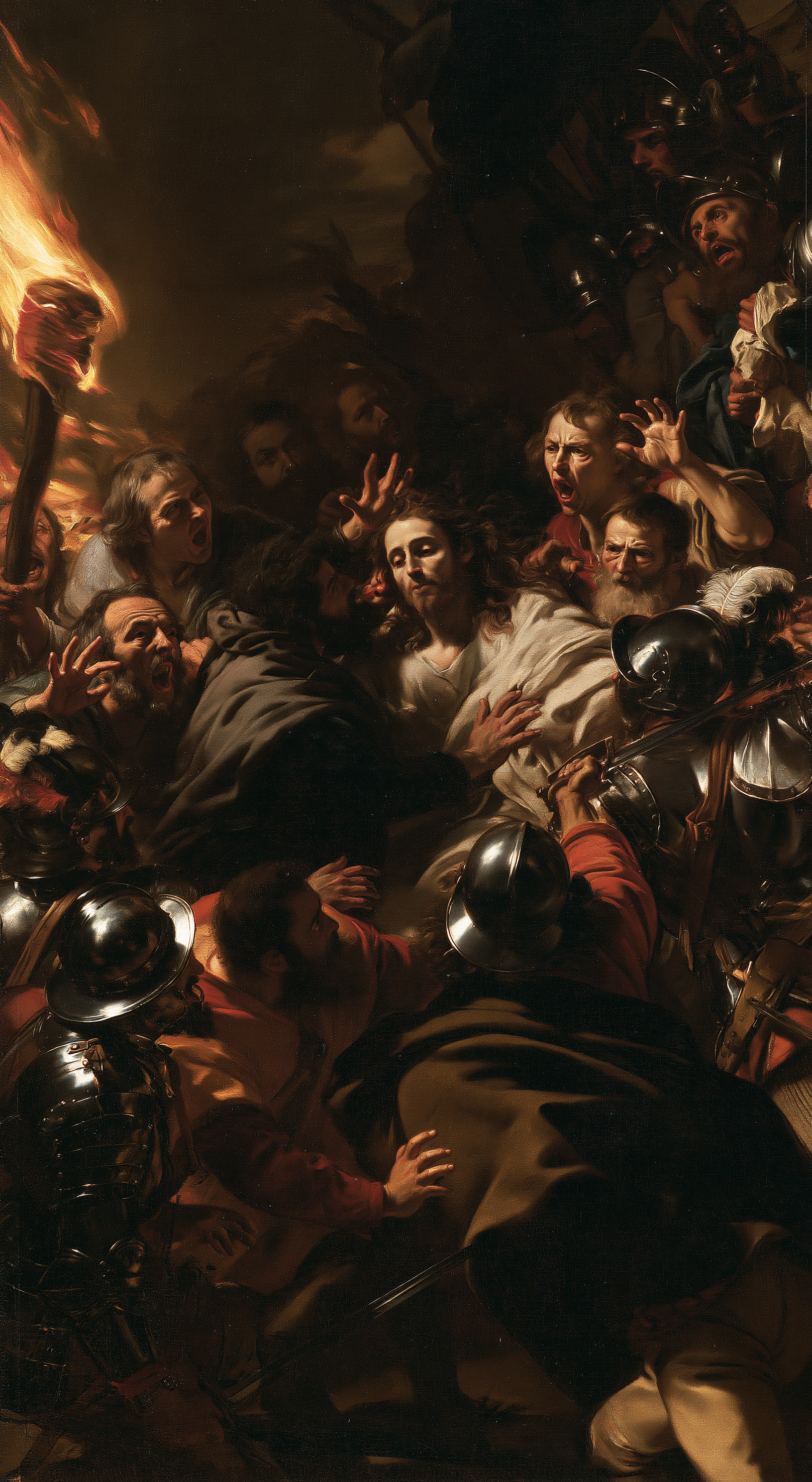 La Trahison de Judas — Baroque théâtral · Portrait n° 25 — aperçu de la finition sélectionnée