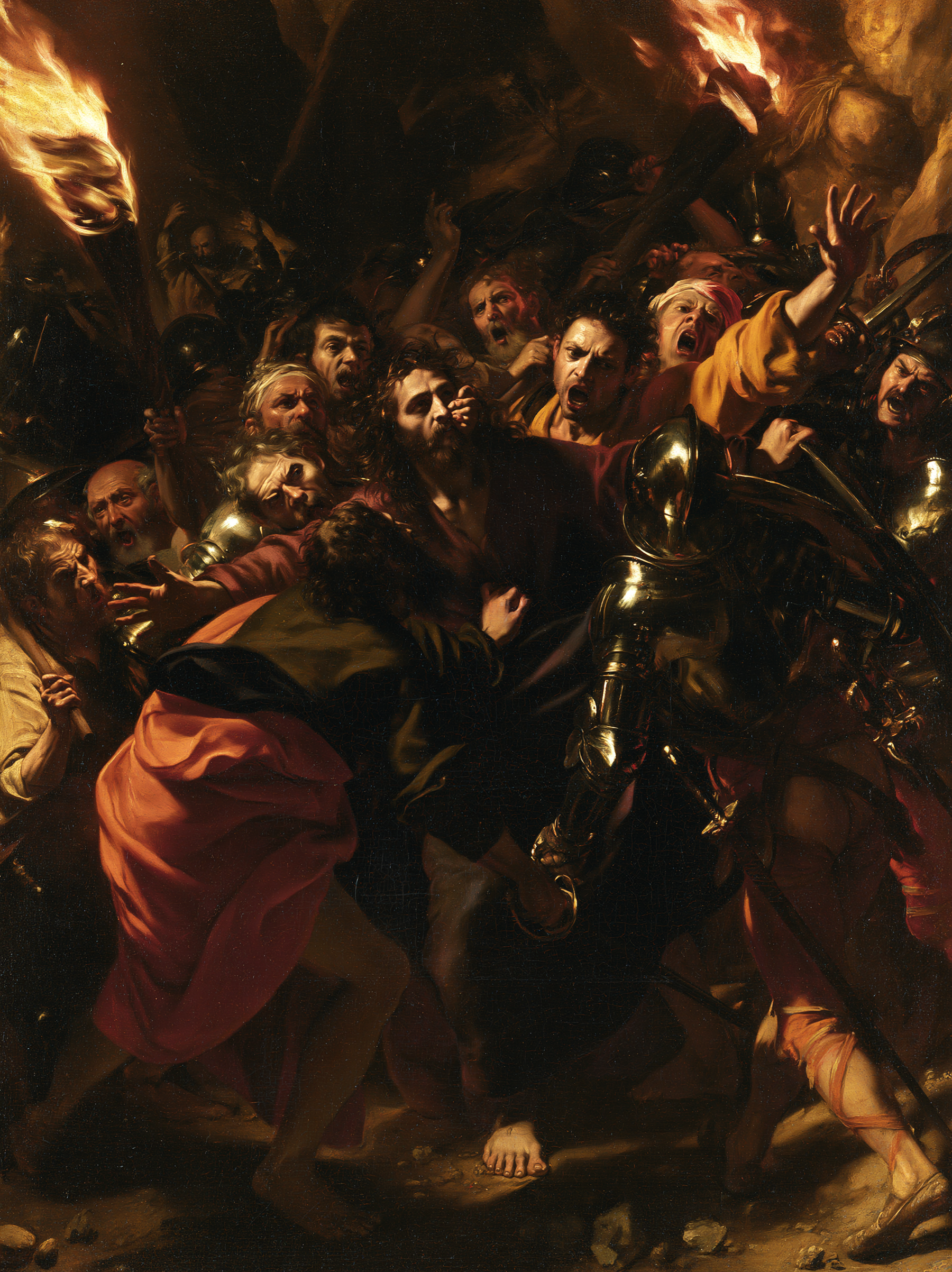 La Trahison de Judas — Baroque théâtral · Portrait n° 33 — aperçu de la finition sélectionnée