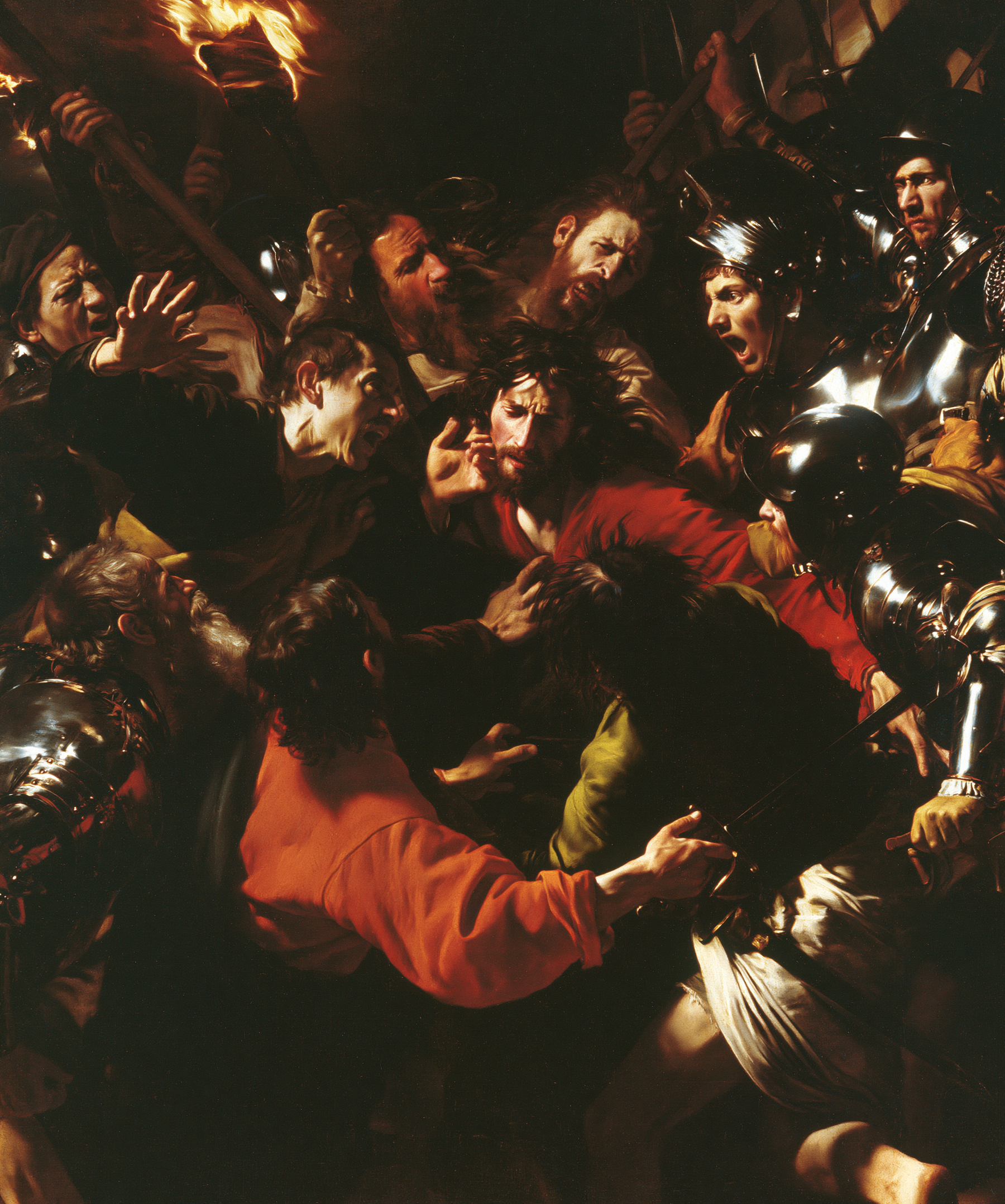 La Trahison de Judas — Baroque théâtral · Portrait n° 37 — aperçu de la finition sélectionnée