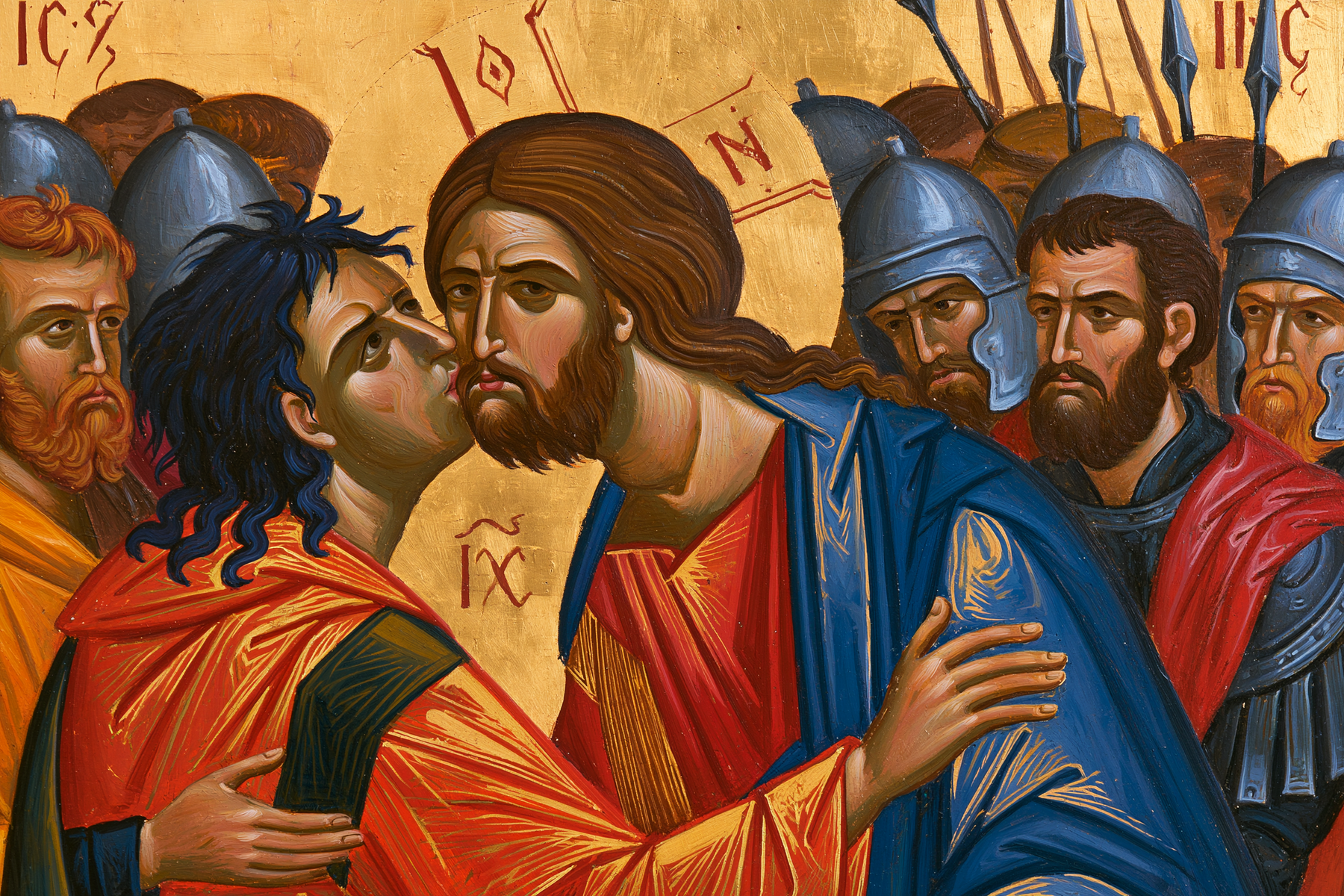 La Trahison de Judas — Byzantin contemporain · Paysage n° 6 — aperçu de la finition sélectionnée