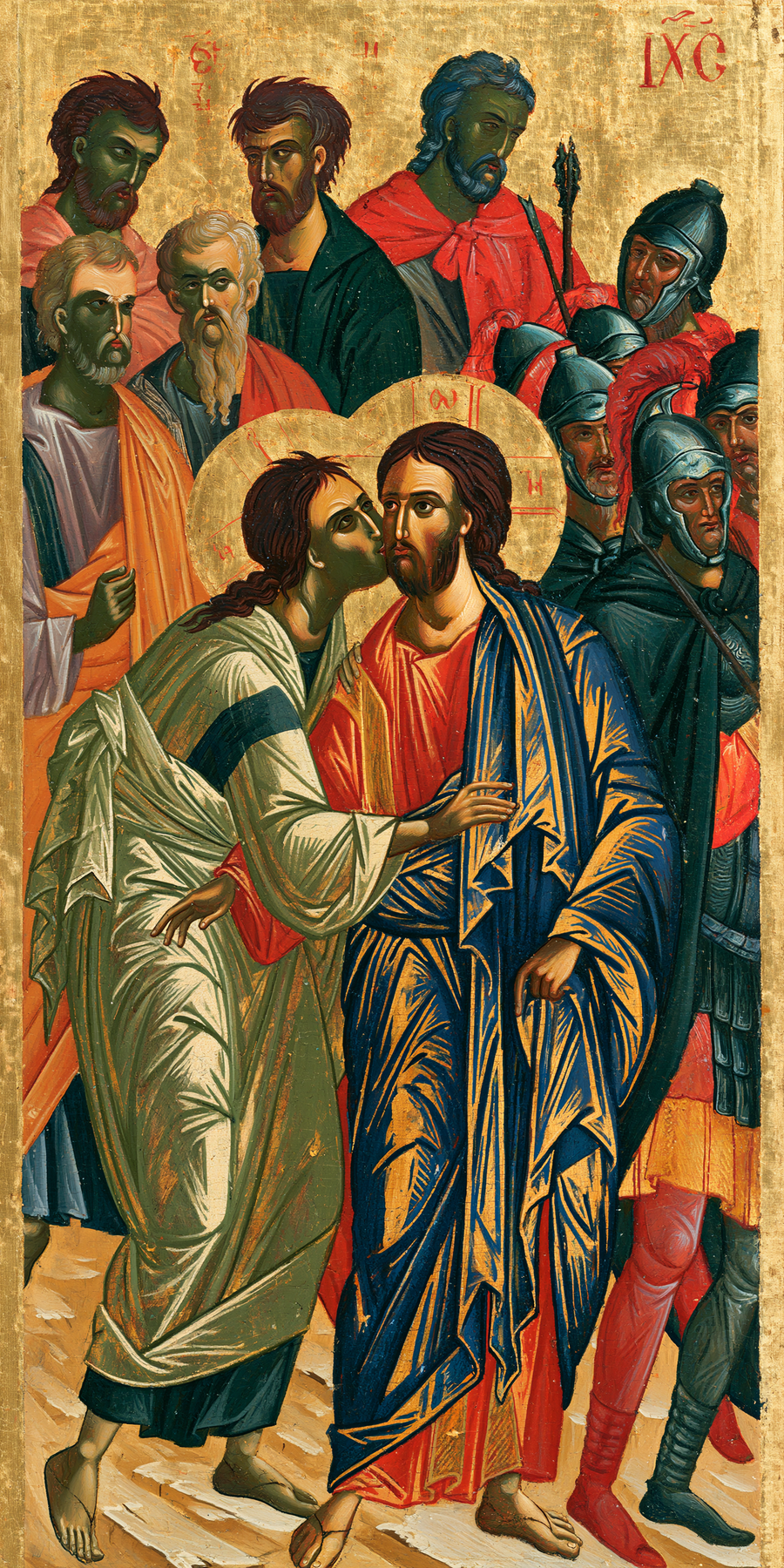 La Trahison de Judas — Byzantin contemporain · Portrait n° 1