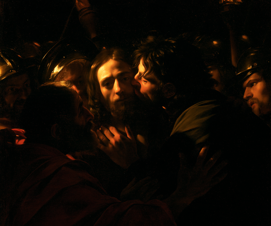 La Trahison de Judas — Caravage - ténébrisme · Paysage n° 1