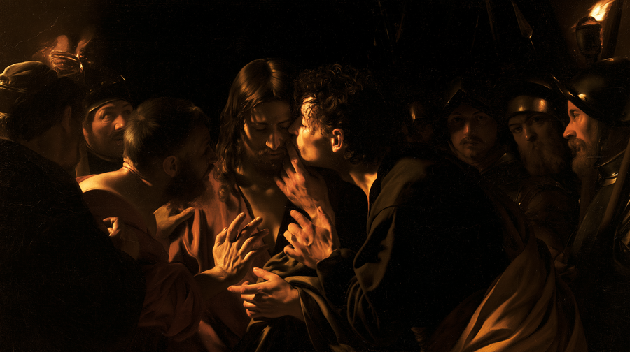 La Trahison de Judas — Caravage - ténébrisme · Paysage n° 12