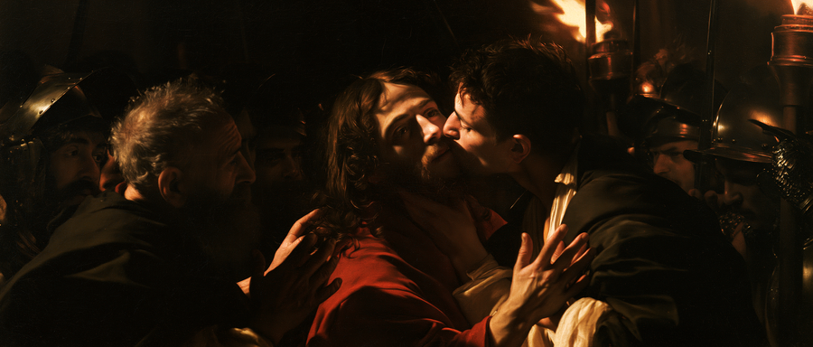 La Trahison de Judas — Caravage - ténébrisme · Paysage n° 16