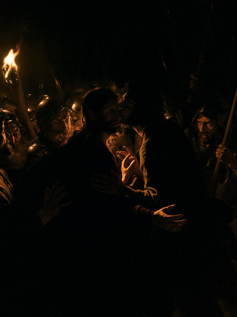 La Trahison de Judas — Caravage - ténébrisme · Portrait n° 6