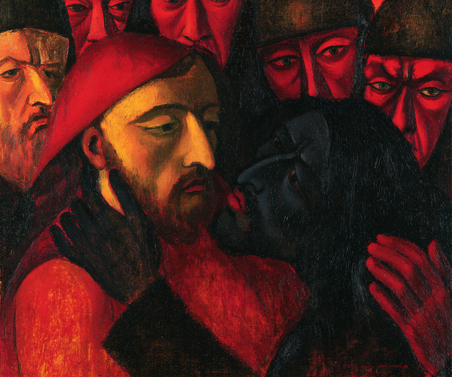 La Trahison de Judas — Expressionniste · Paysage n° 1 — aperçu de la finition sélectionnée
