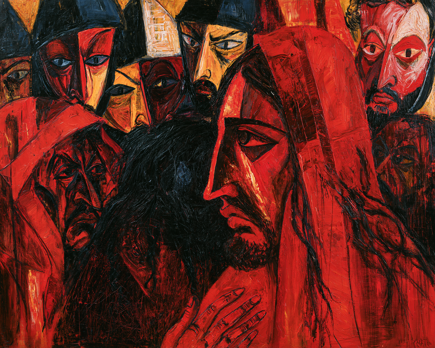La Trahison de Judas — Expressionniste · Paysage n° 4 — aperçu de la finition sélectionnée