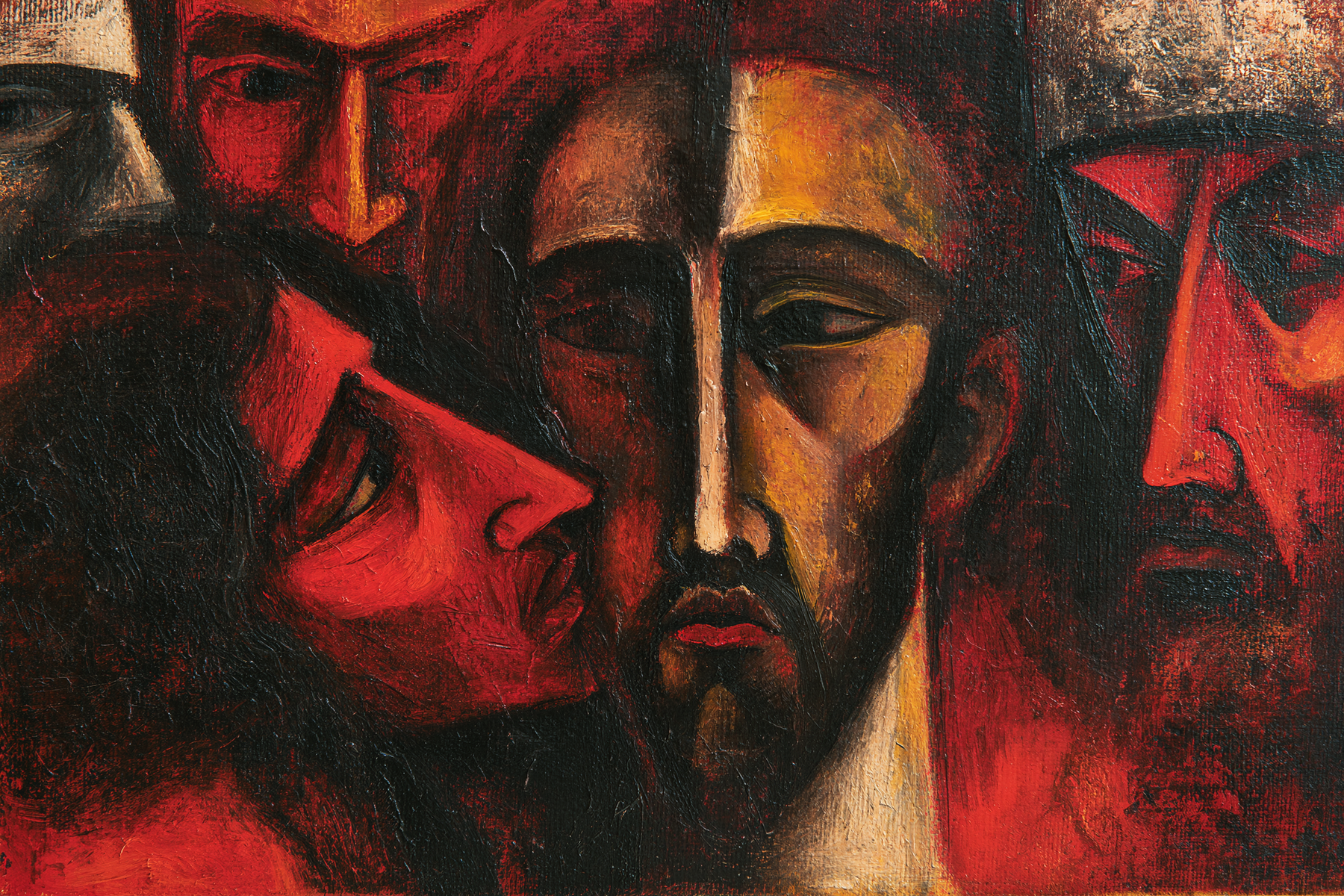 La Trahison de Judas — Expressionniste · Paysage n° 5 — aperçu de la finition sélectionnée