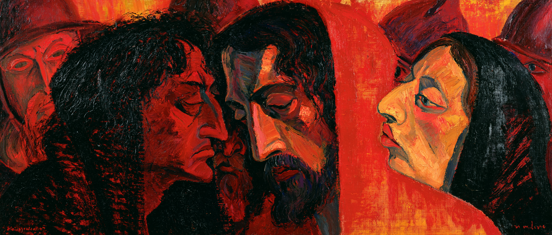 La Trahison de Judas — Expressionniste · Paysage n° 6 — aperçu de la finition sélectionnée