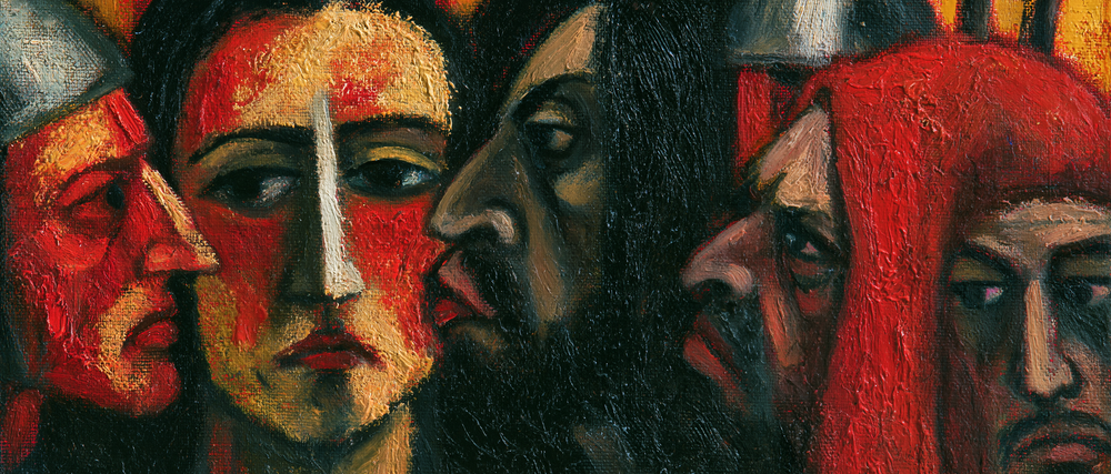 The Betrayal of Judas - Expressionist · Landscape n° 8 - Christian art