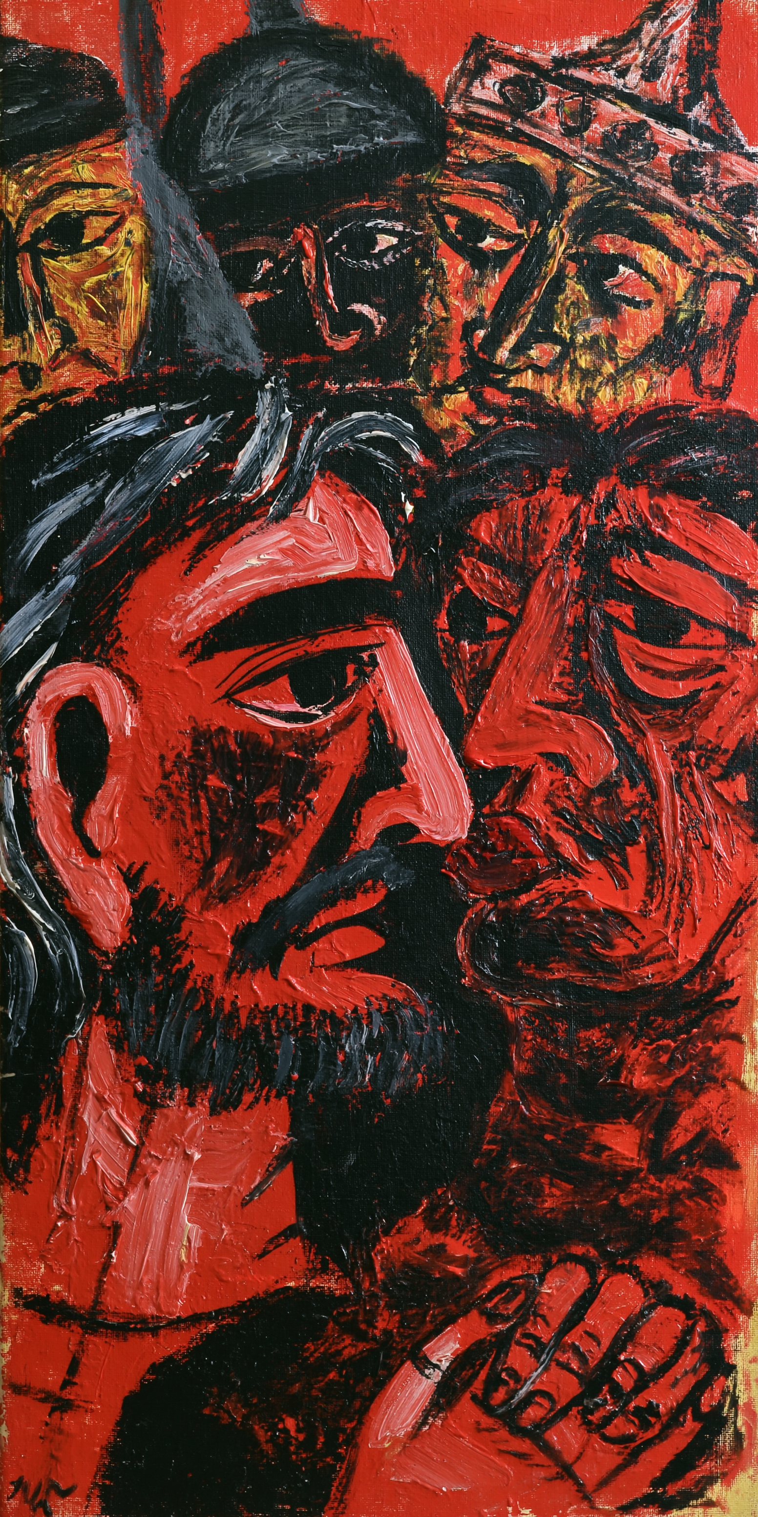 La Trahison de Judas — Expressionniste · Portrait n° 2 — aperçu de la finition sélectionnée