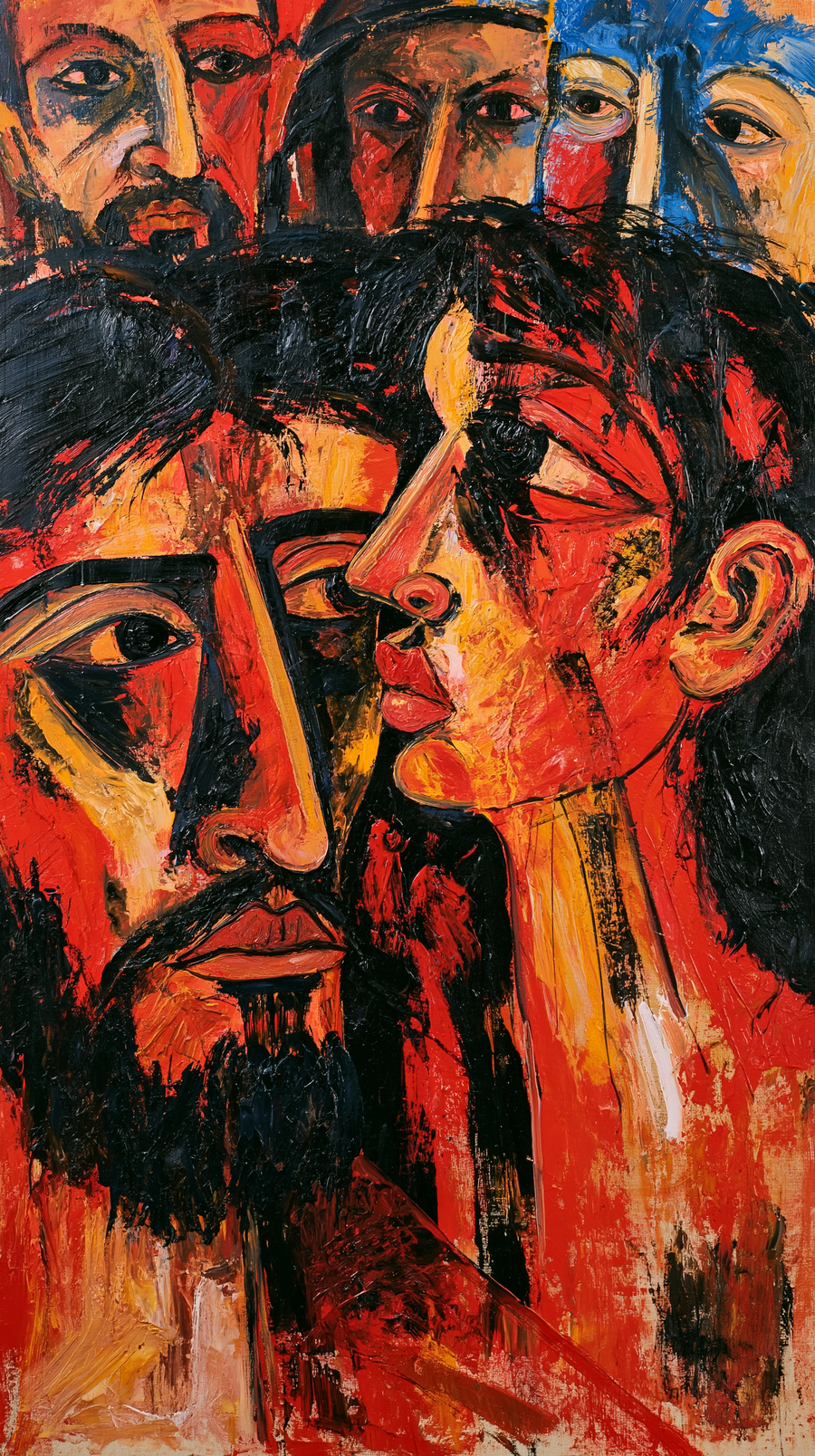 La Trahison de Judas — Expressionniste · Portrait n° 5