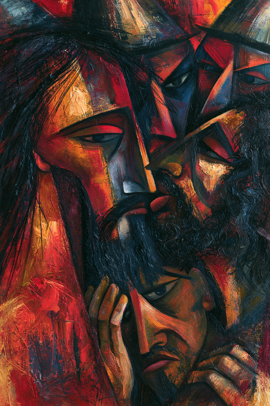 La Trahison de Judas — Expressionniste · Portrait n° 6