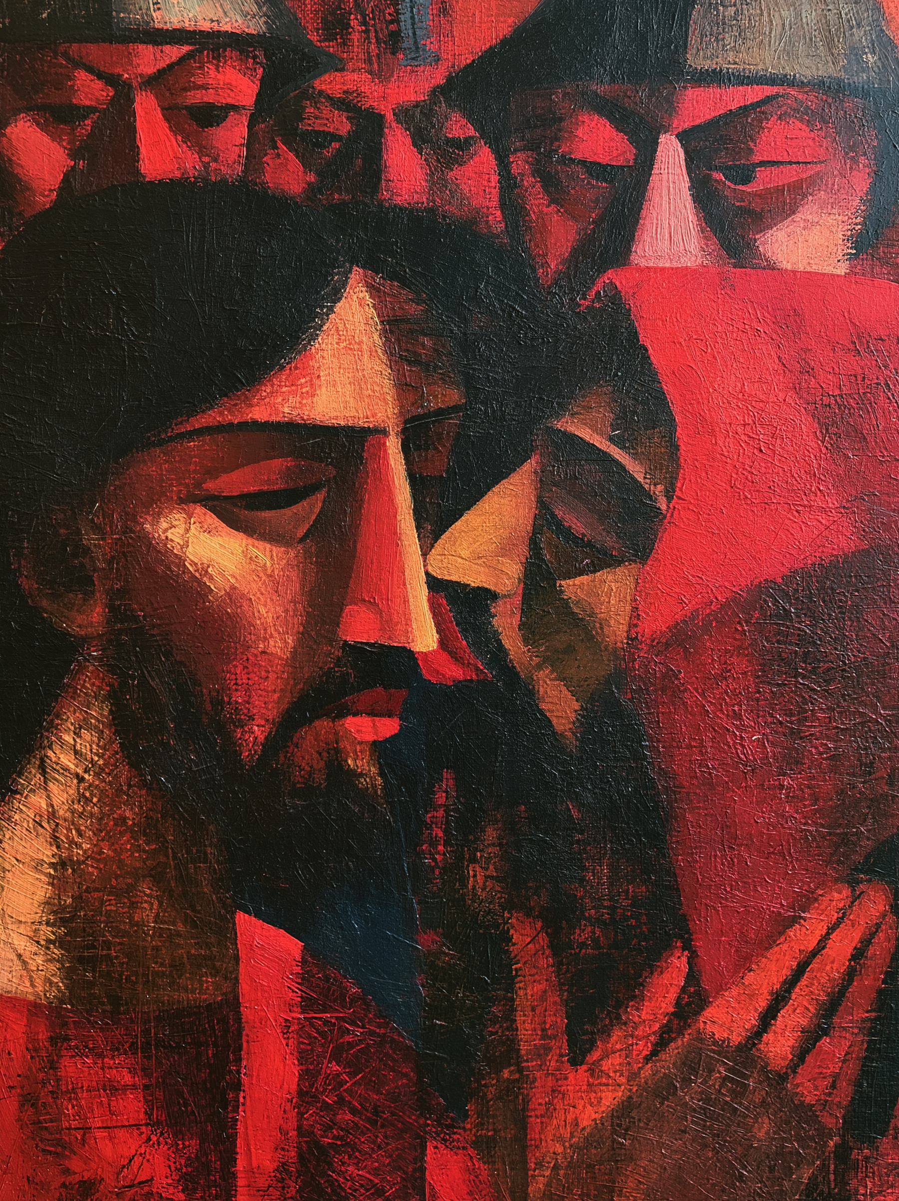 La Trahison de Judas — Expressionniste · Portrait n° 7 — aperçu de la finition sélectionnée