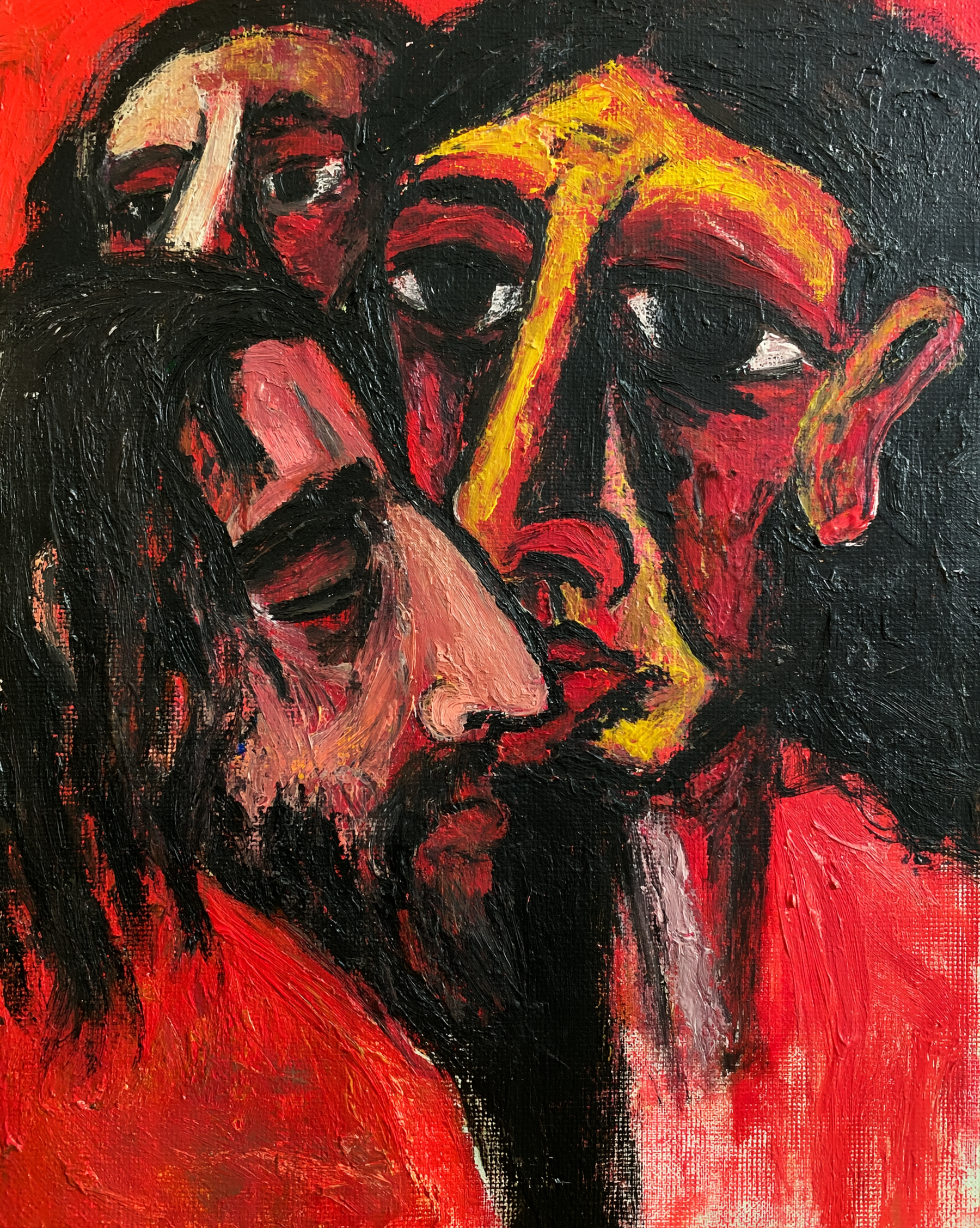 La Trahison de Judas — Expressionniste · Portrait n° 10 — aperçu de la finition sélectionnée