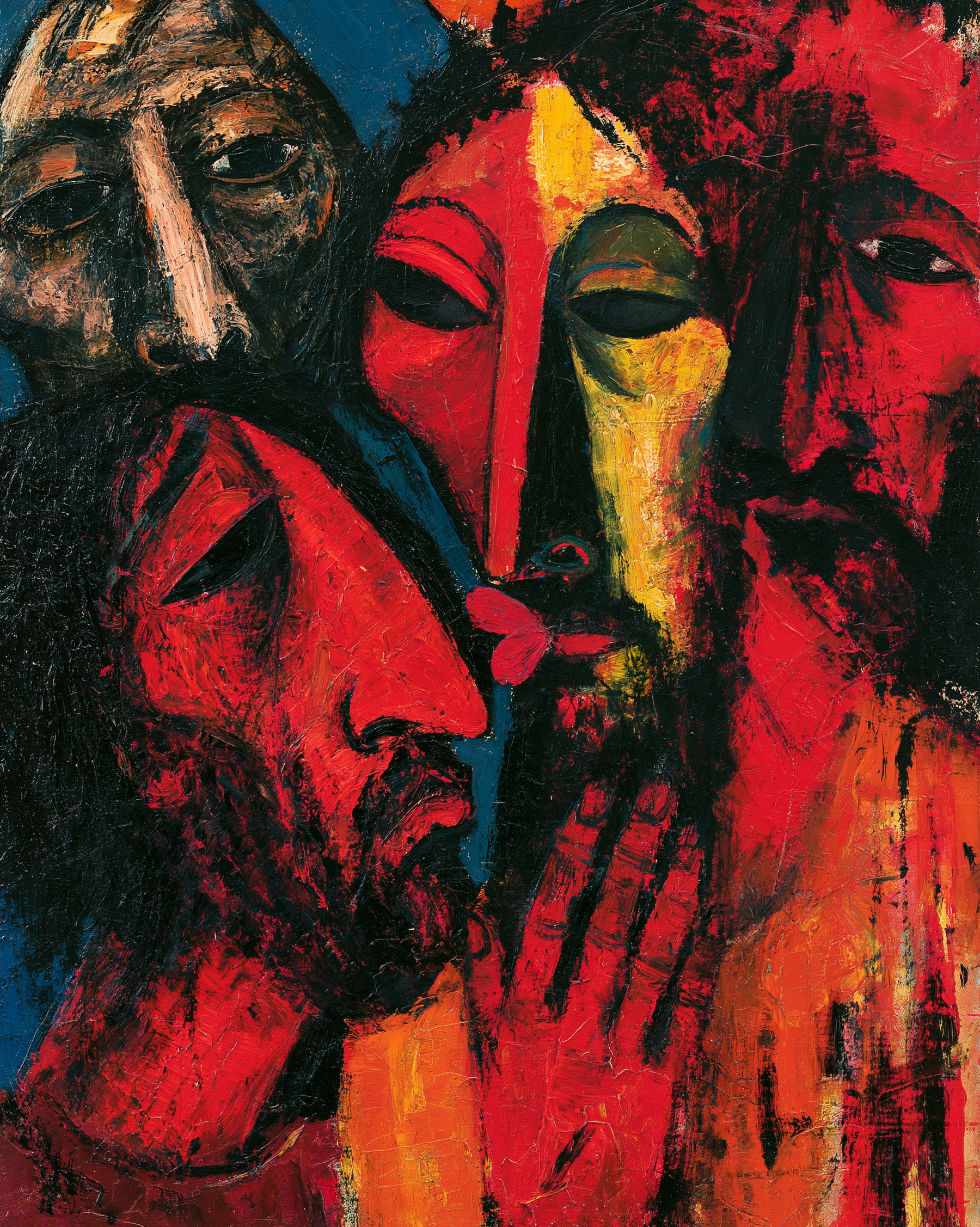 La Trahison de Judas — Expressionniste · Portrait n° 11 — aperçu de la finition sélectionnée