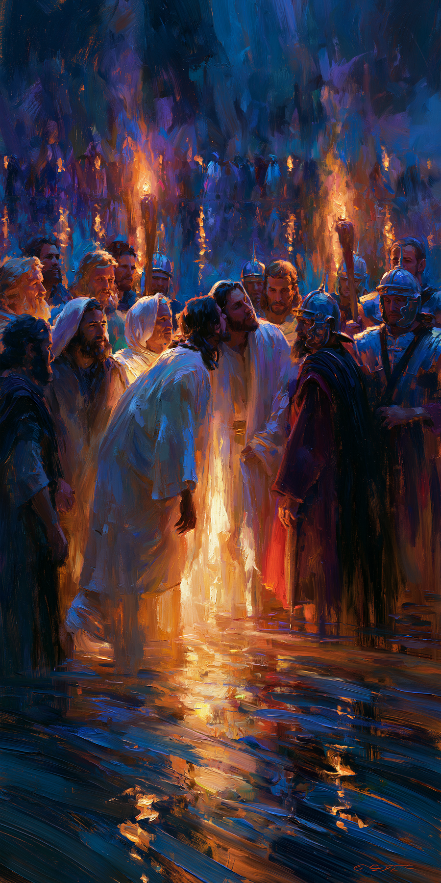 La Trahison de Judas — Impressionniste · Portrait n° 1