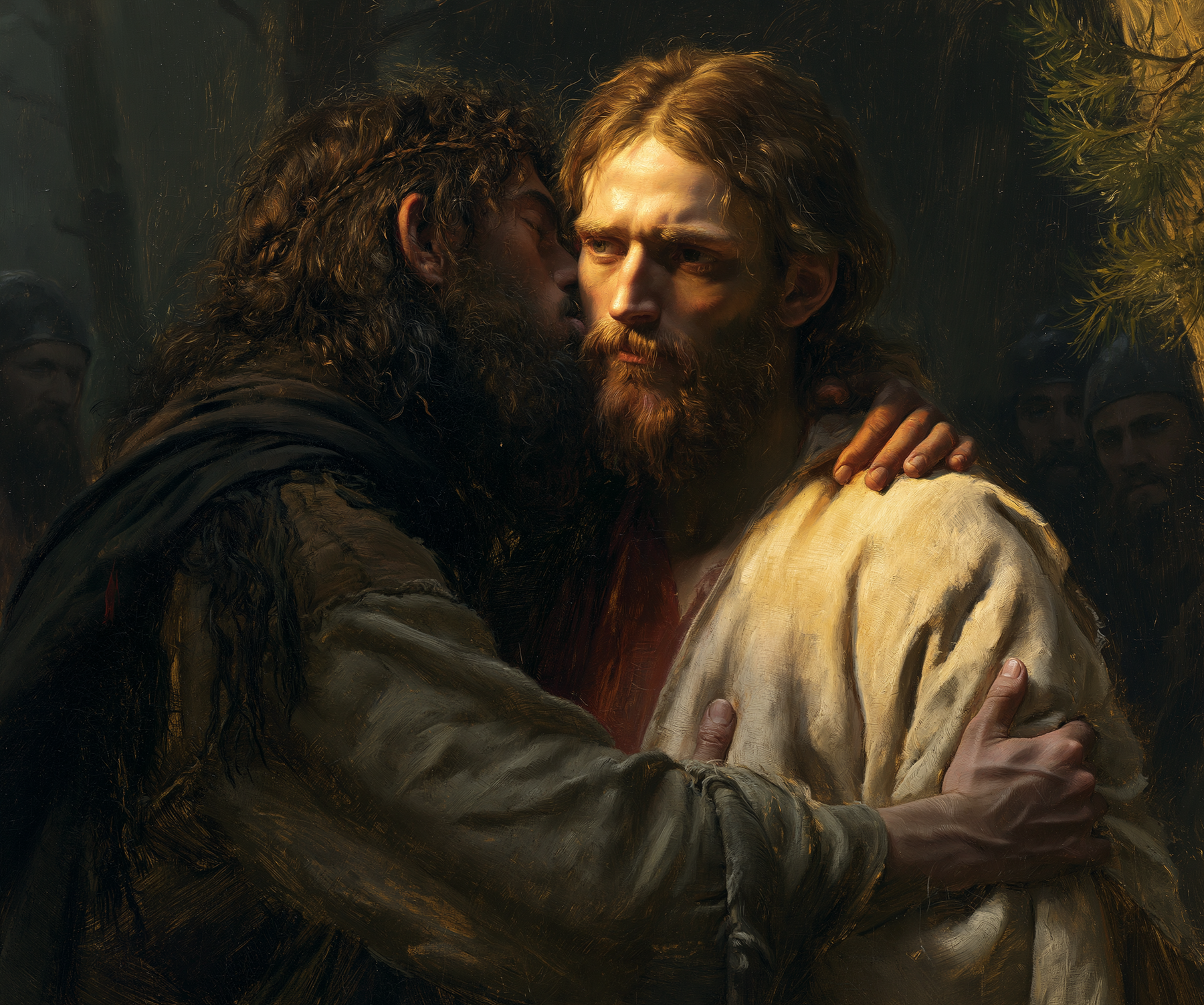 La Trahison de Judas — Lumière divine · Paysage n° 2 — aperçu de la finition sélectionnée