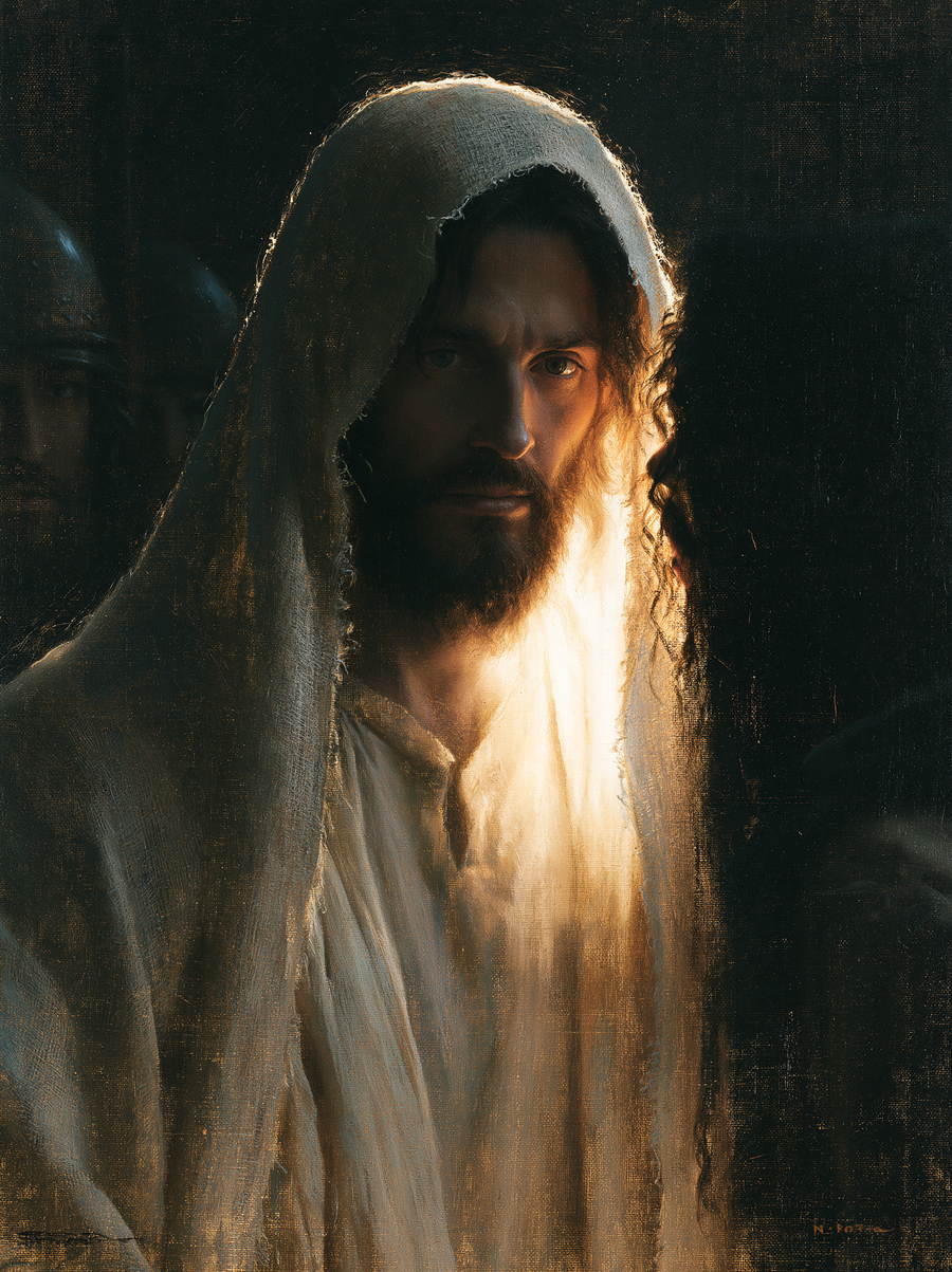 La Trahison de Judas — Lumière divine · Portrait n° 4