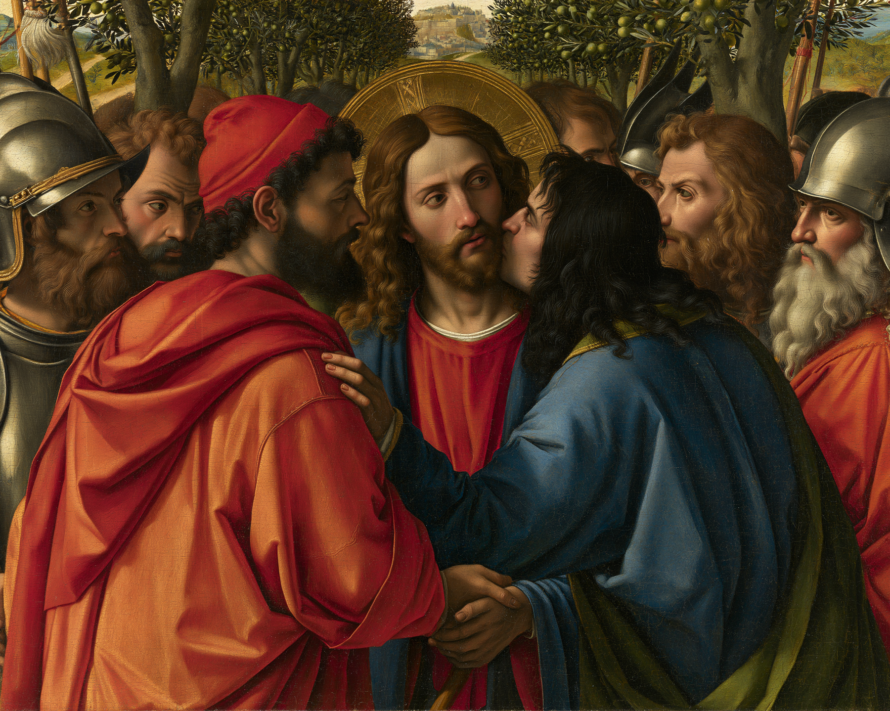 La Trahison de Judas — Renaissance florentine · Paysage n° 2 — aperçu de la finition sélectionnée