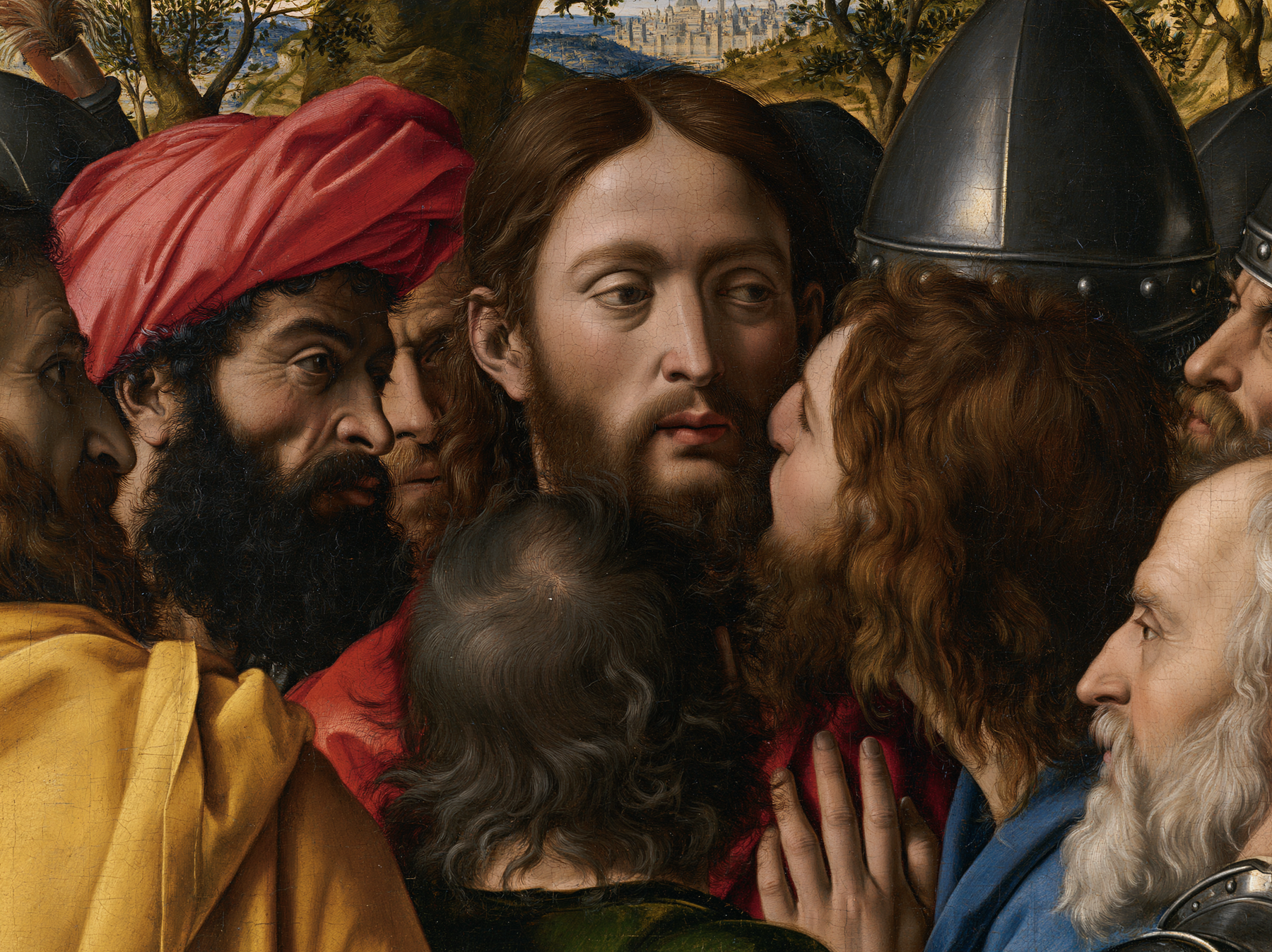 La Trahison de Judas — Renaissance florentine · Paysage n° 3 — aperçu de la finition sélectionnée
