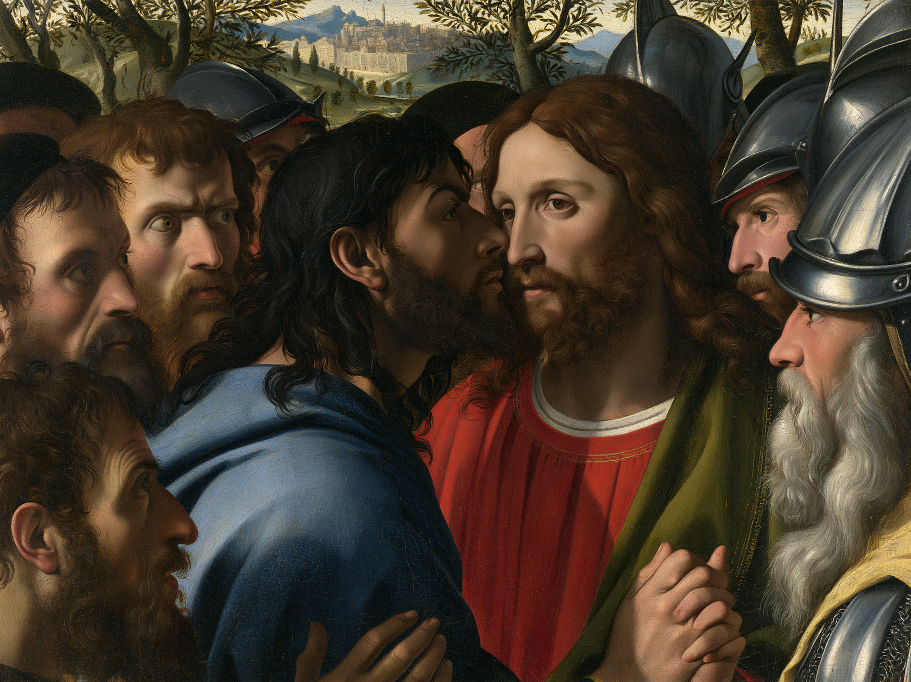 La Trahison de Judas — Renaissance florentine · Paysage n° 4 — aperçu de la finition sélectionnée