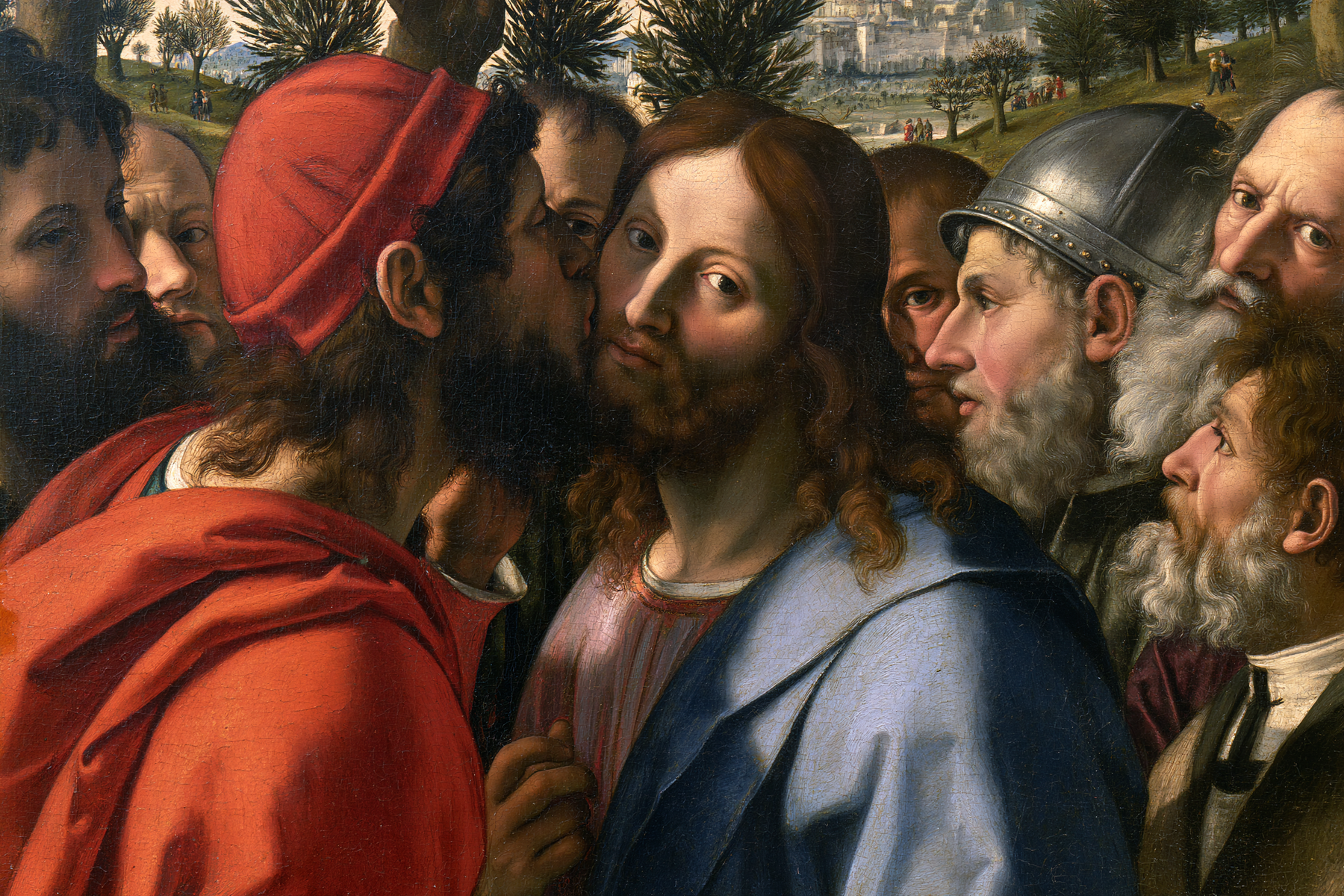 La Trahison de Judas — Renaissance florentine · Paysage n° 5 — aperçu de la finition sélectionnée
