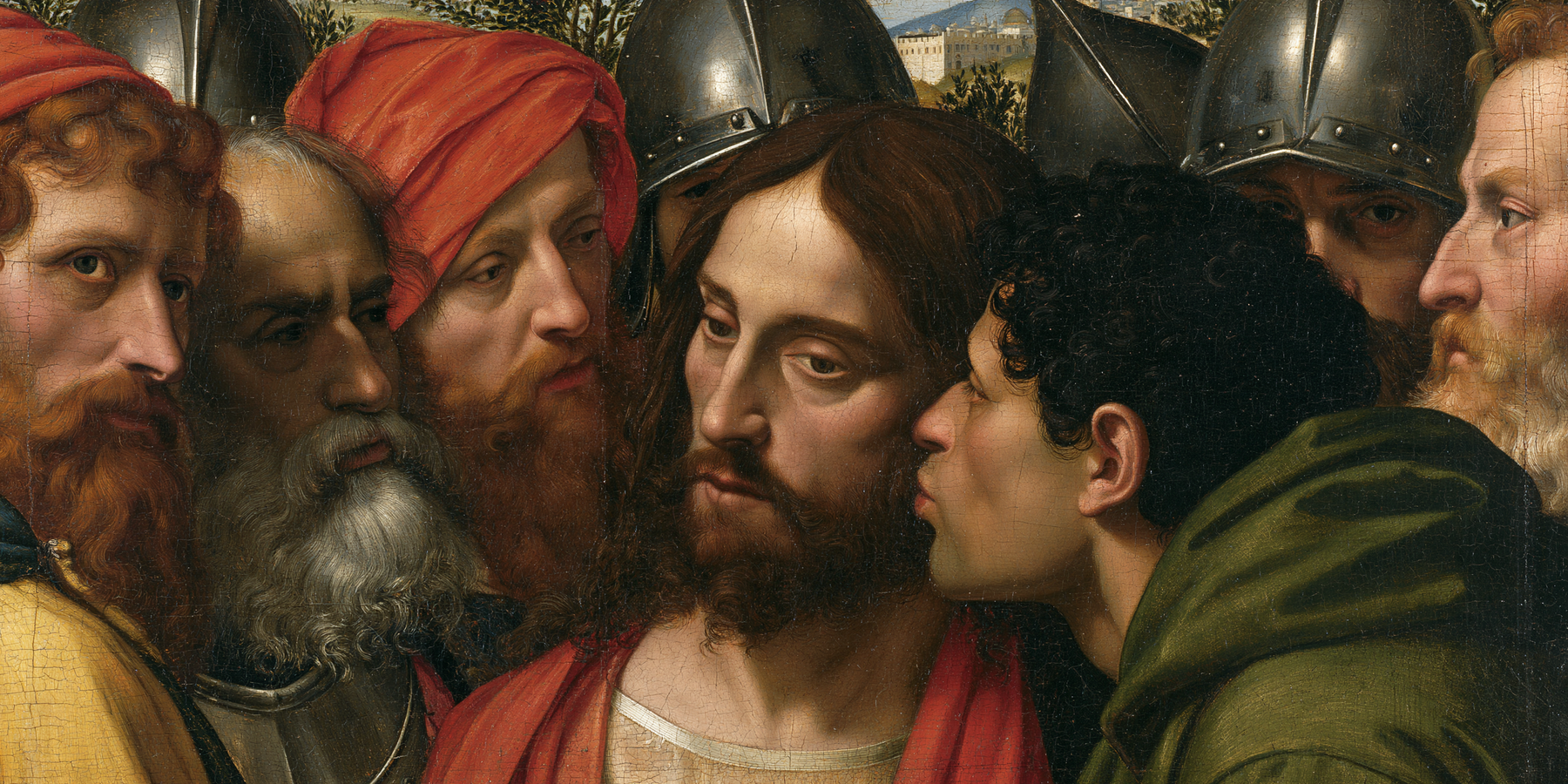 La Trahison de Judas — Renaissance florentine · Paysage n° 7 — aperçu de la finition sélectionnée