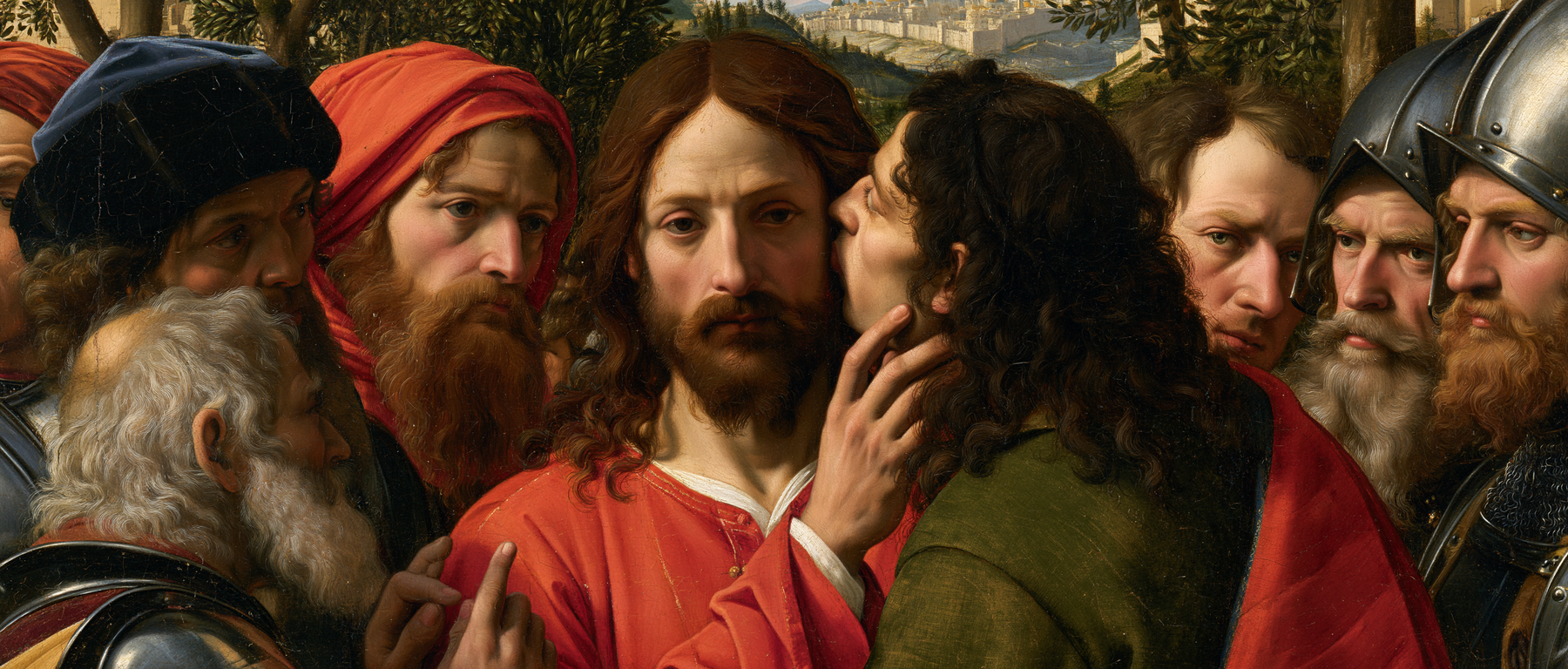 La Trahison de Judas — Renaissance florentine · Paysage n° 8 — aperçu de la finition sélectionnée
