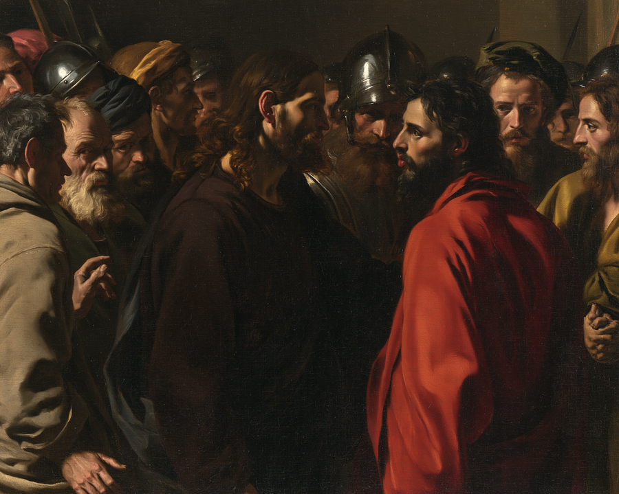 La Trahison de Judas — Rouge du sacrifice · Paysage n° 3
