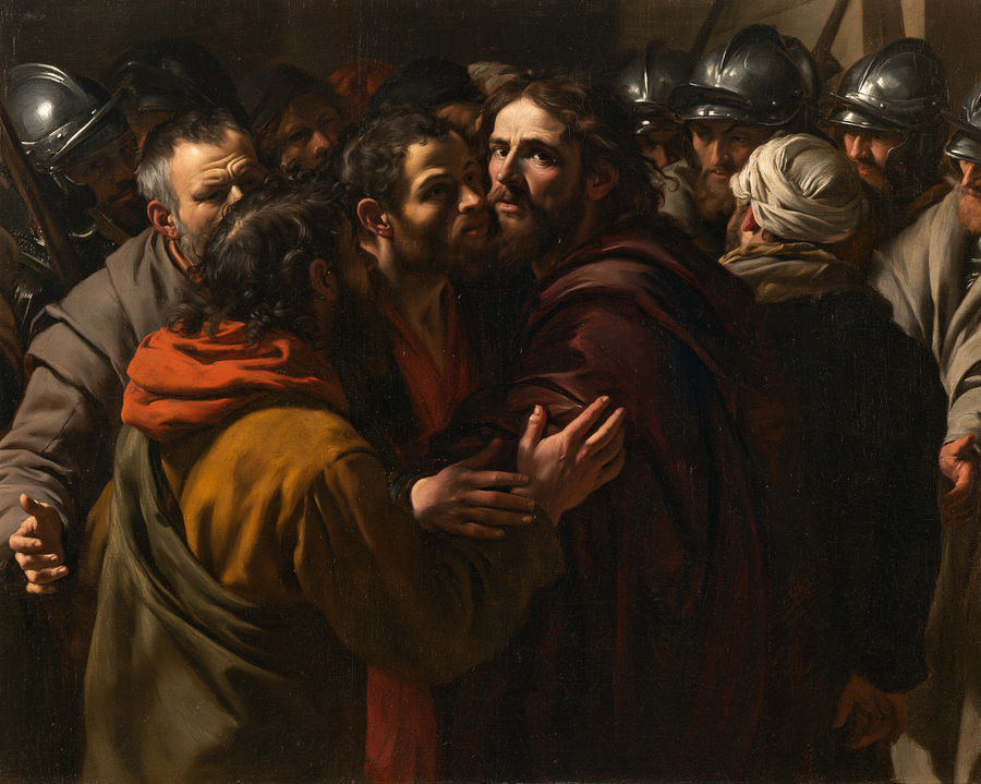La Trahison de Judas — Rouge du sacrifice · Paysage n° 4